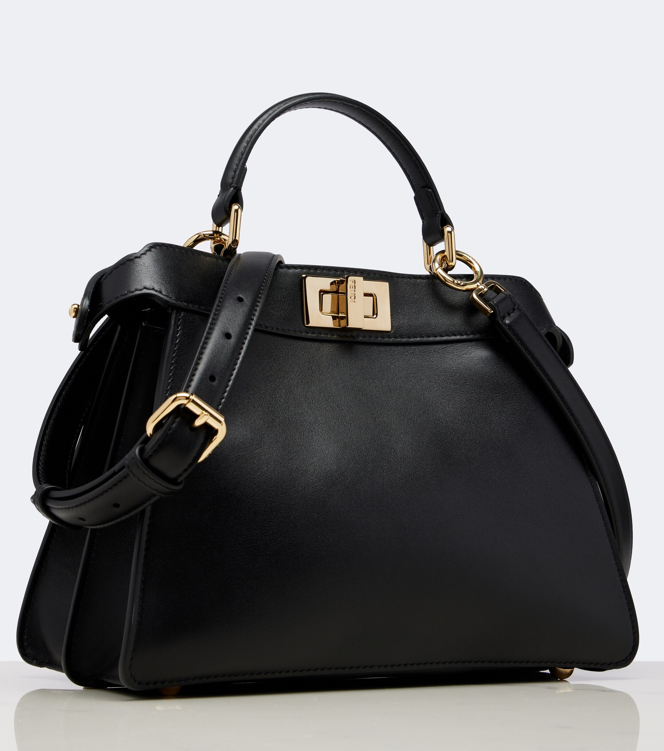 Fendi Peekaboo® Small leather top-handle bag