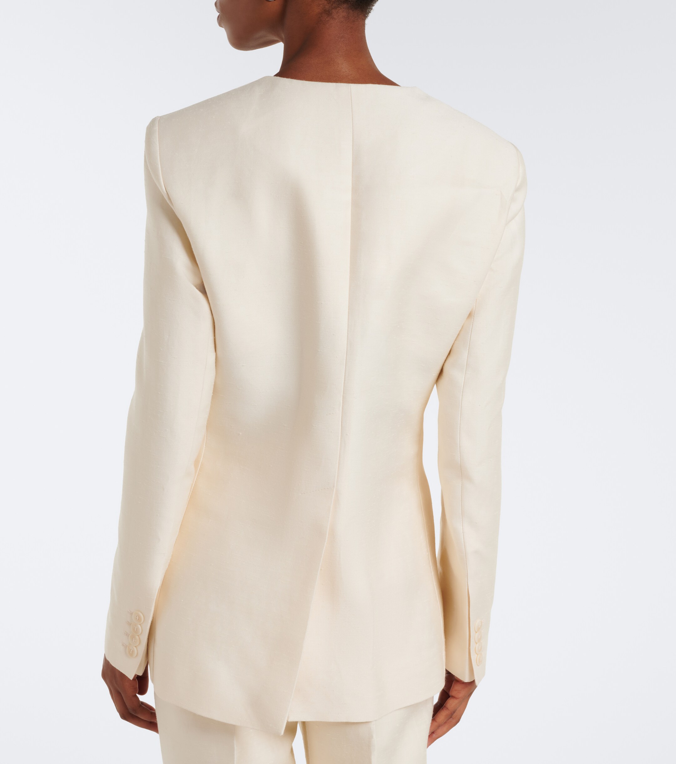 JOSEPH Joseph Myra cotton, linen, and silk-blend blazer