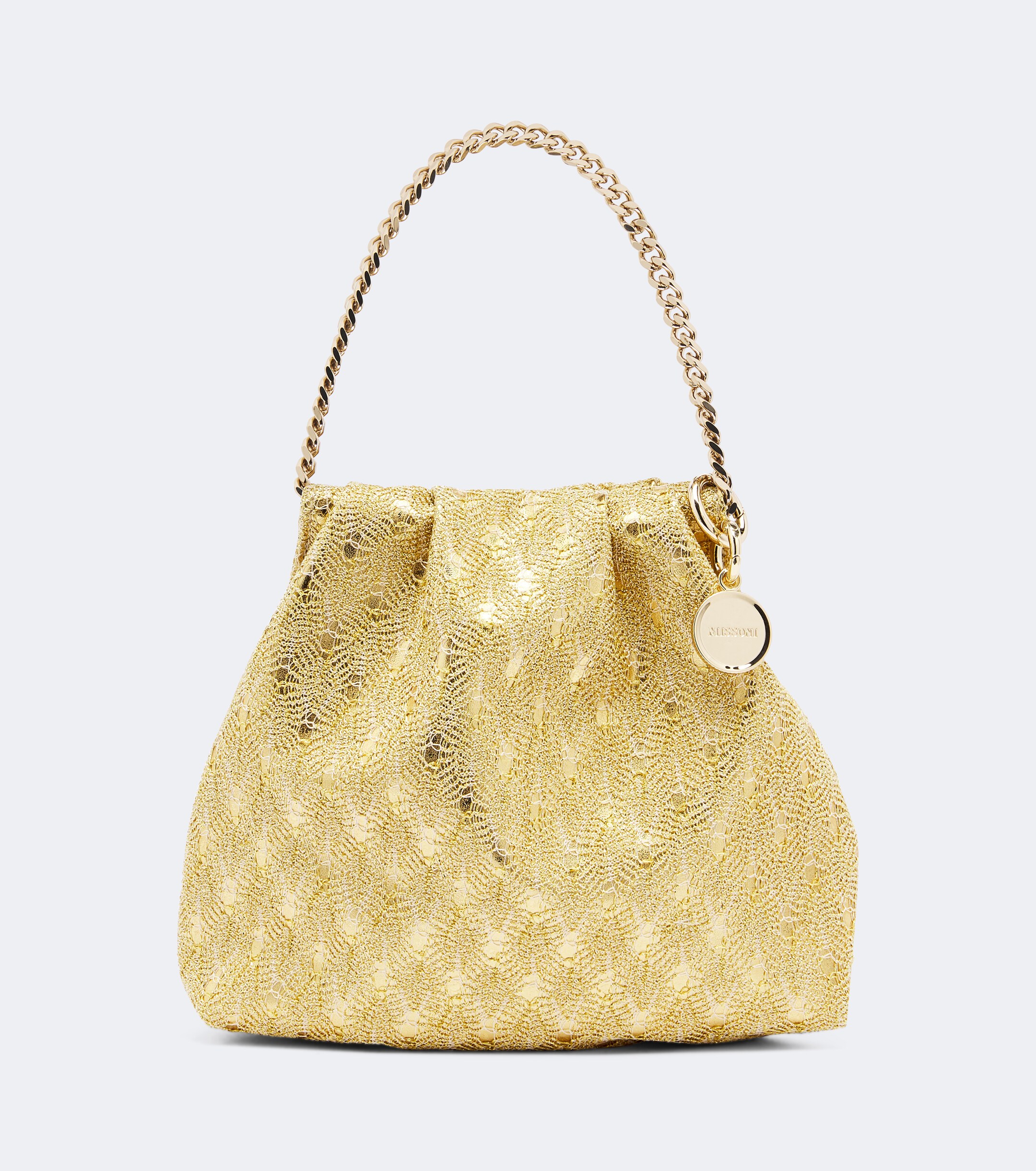 Missoni Mini lamé top-handle bag