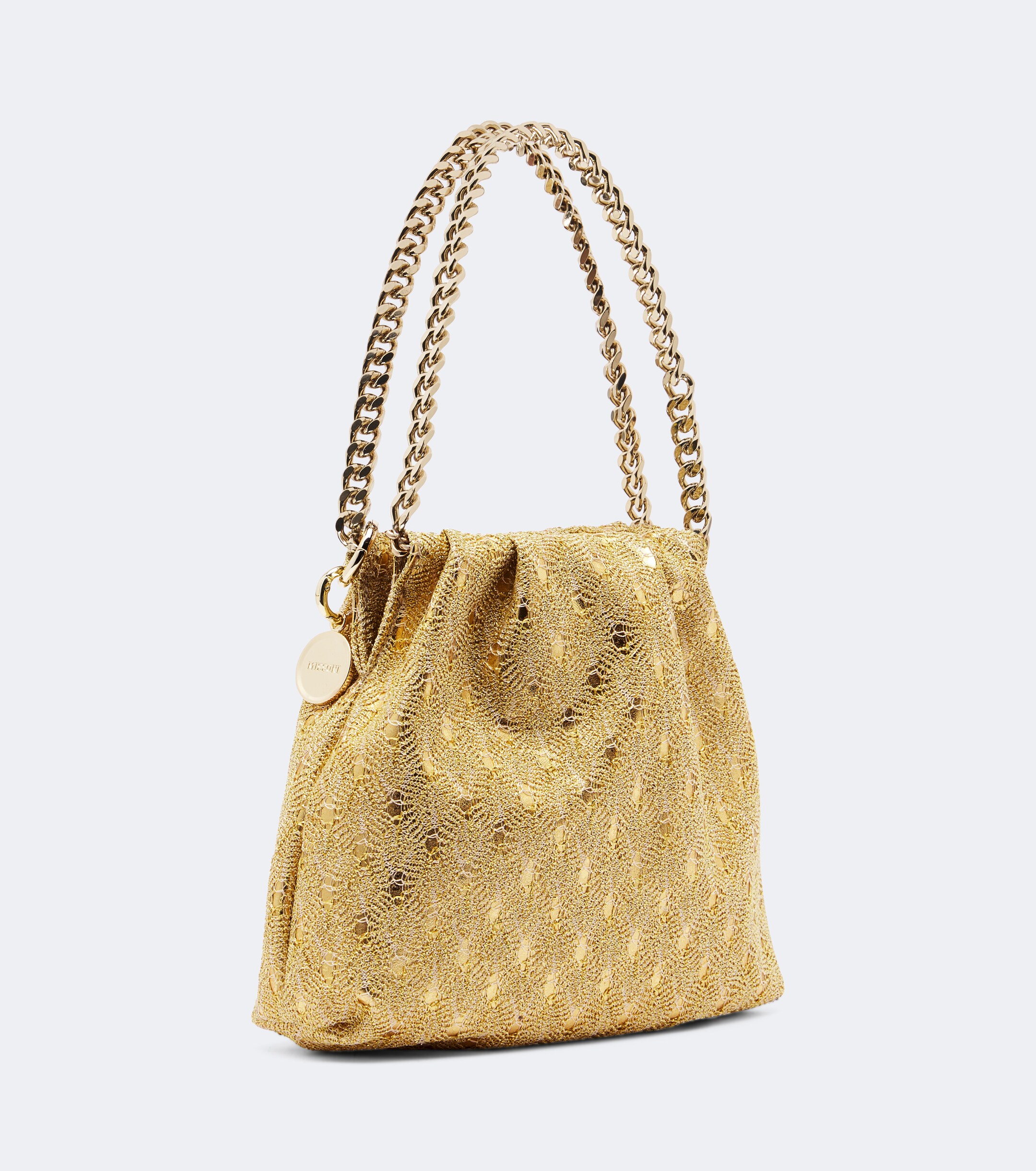 Missoni Mini lamé top-handle bag