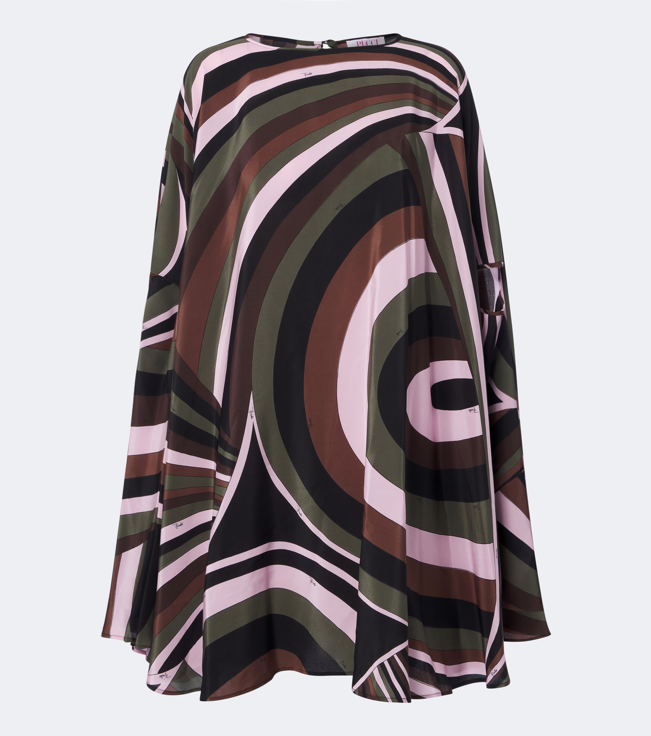 Pucci Pucci Iride crêpe de chine silk kaftan