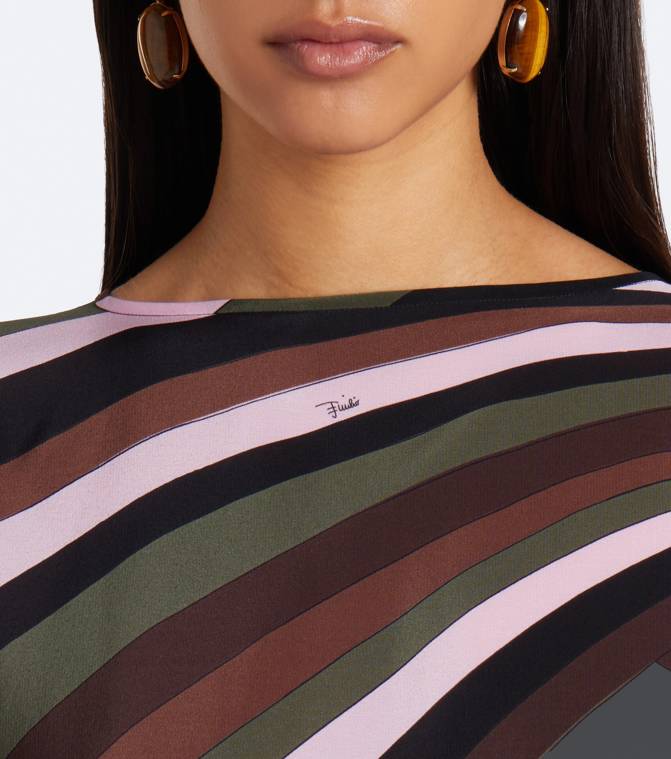 Pucci Pucci Iride crêpe de chine silk kaftan