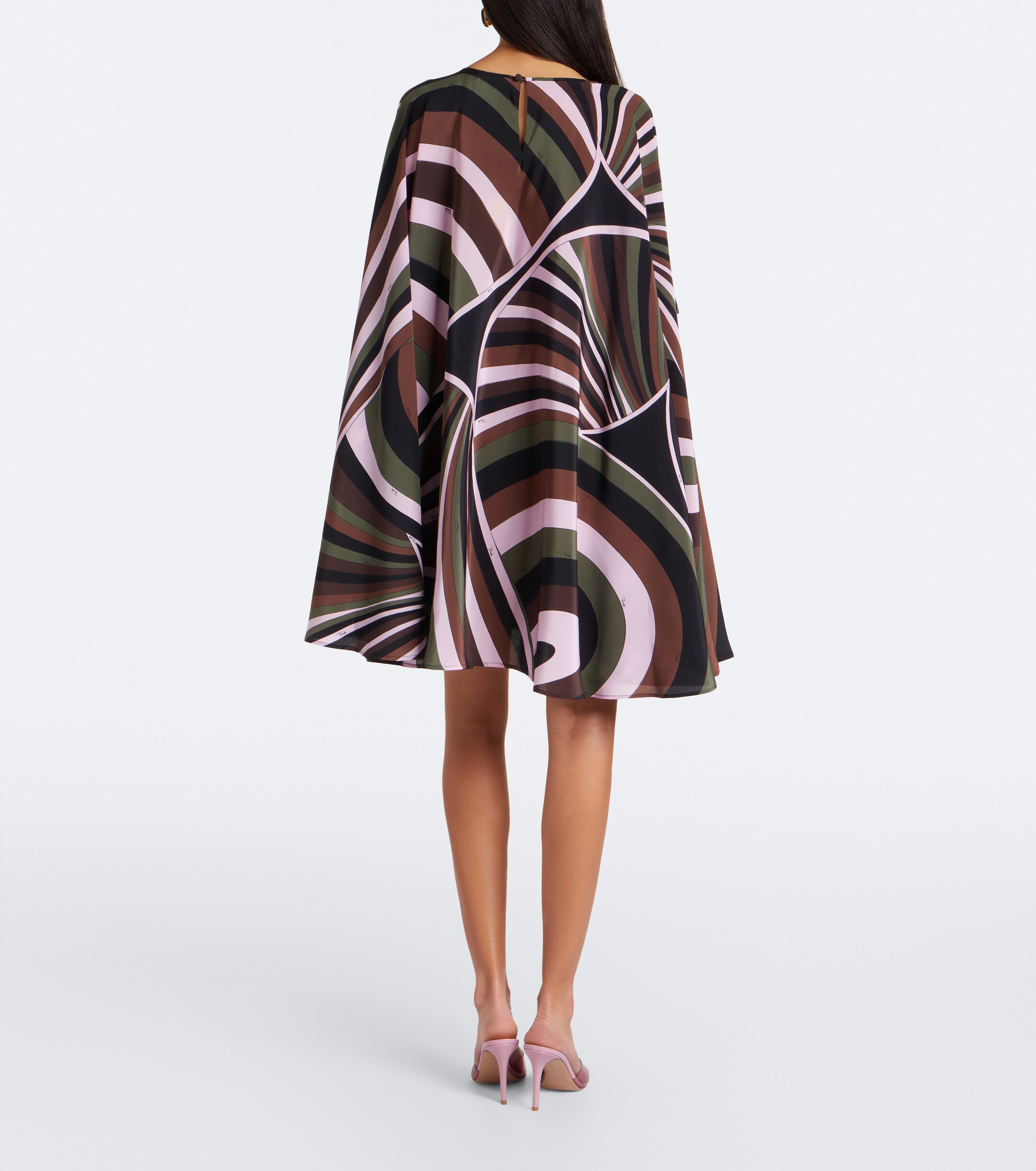 Pucci Pucci Iride crêpe de chine silk kaftan