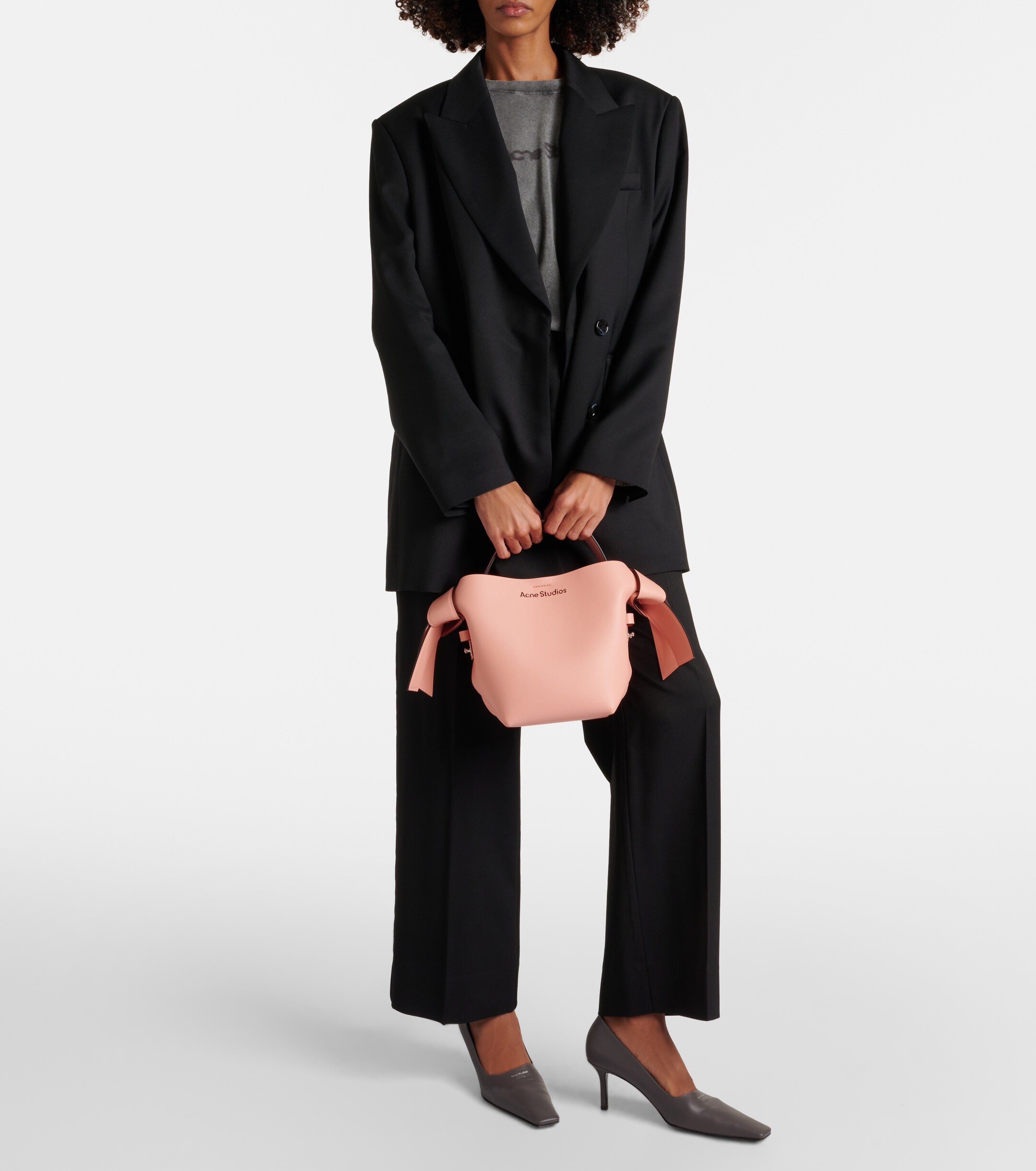 Acne Studios Musubi Mini leather shoulder bag