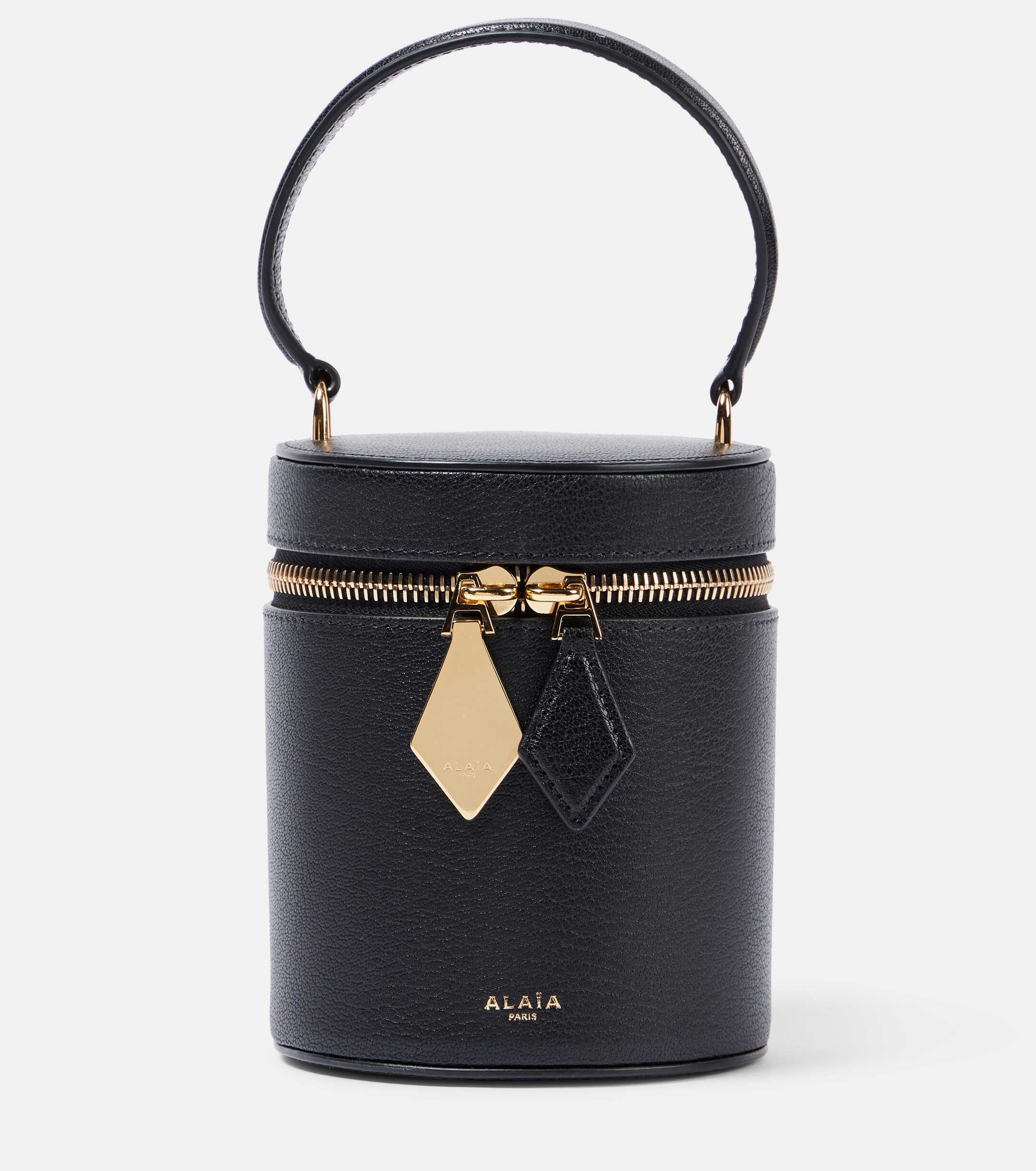 Alaïa Cube Mini leather vanity bag