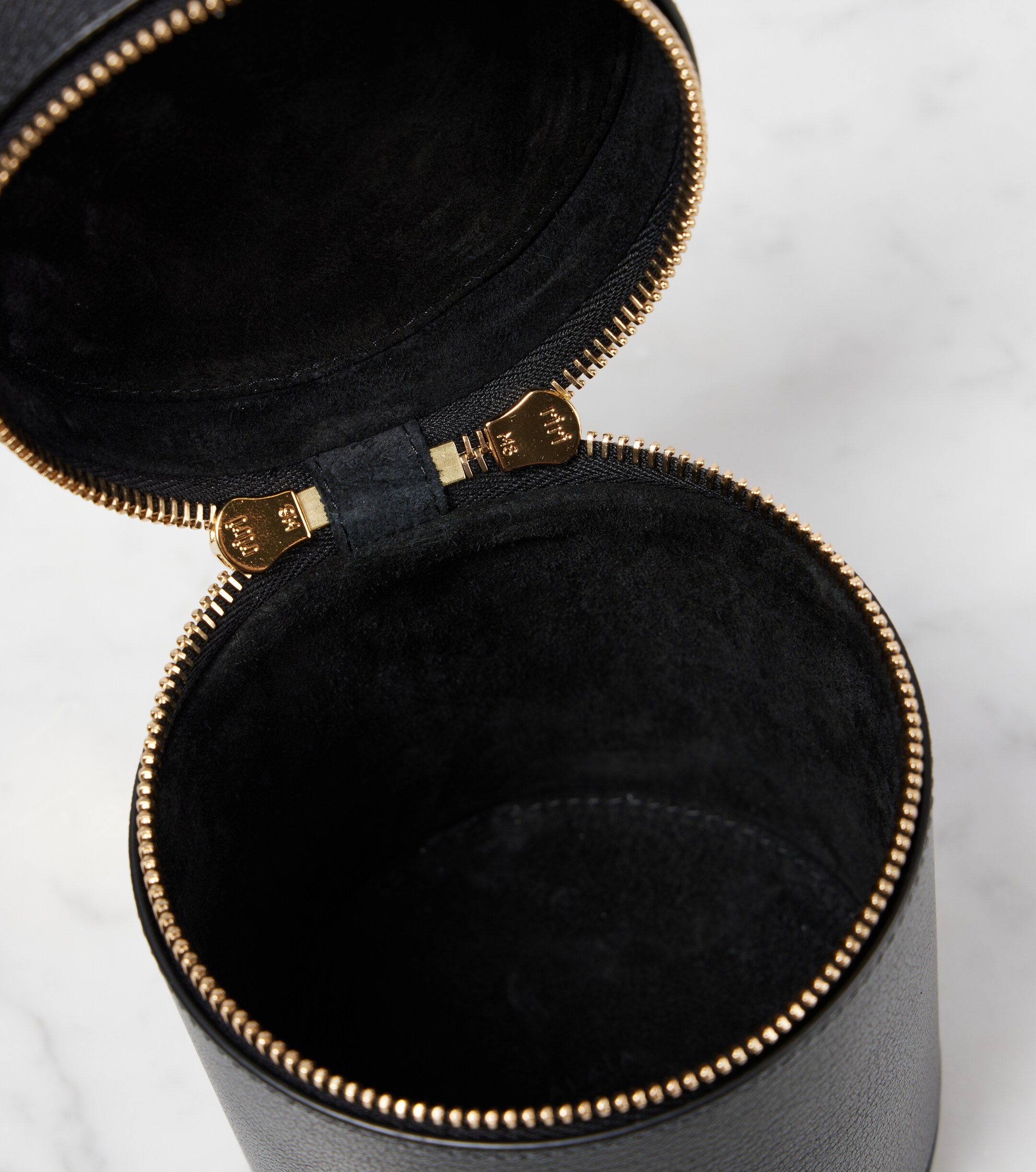 Alaïa Cube Mini leather vanity bag