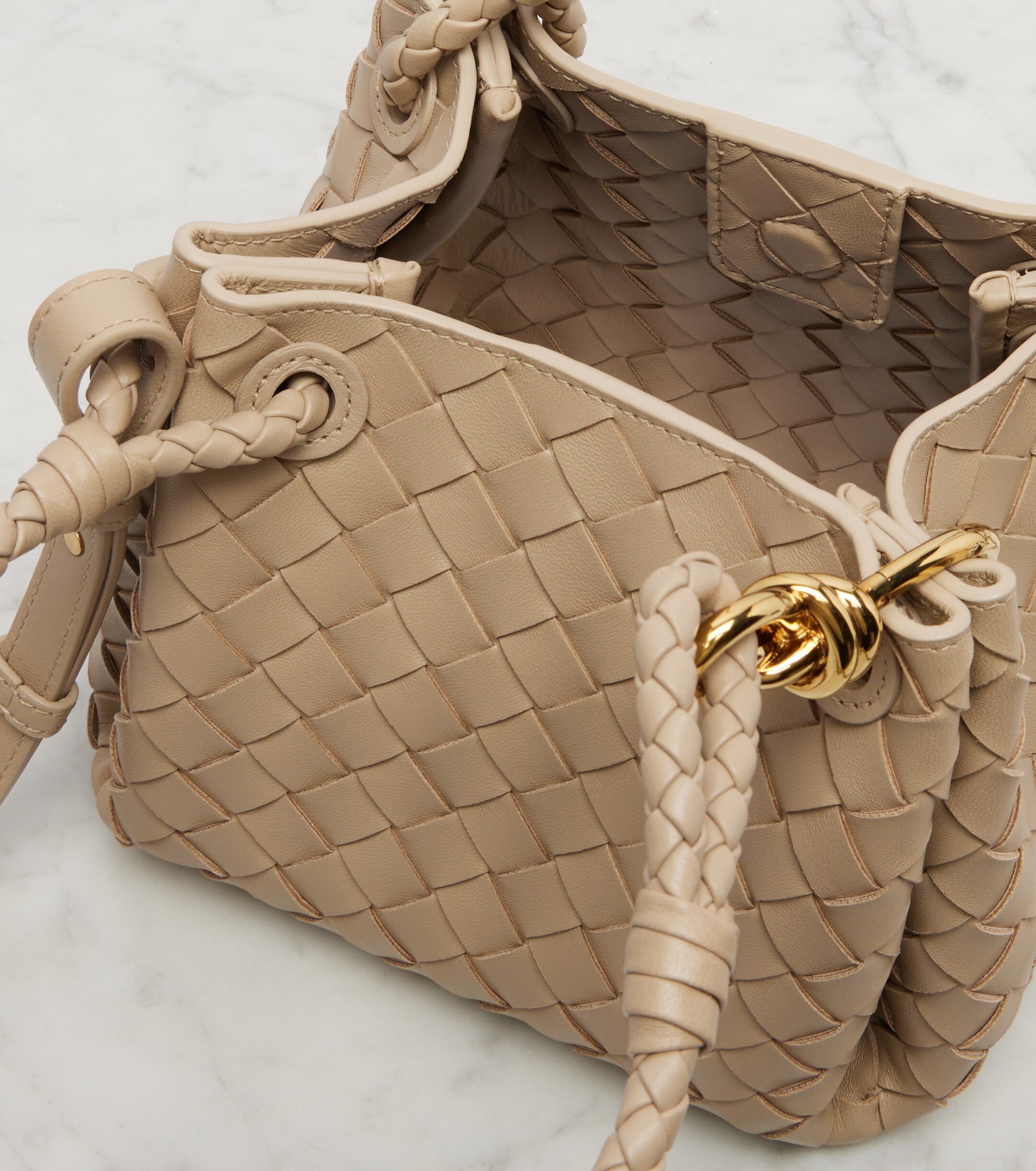Bottega Veneta Parachute Small Intrecciato leather tote bag