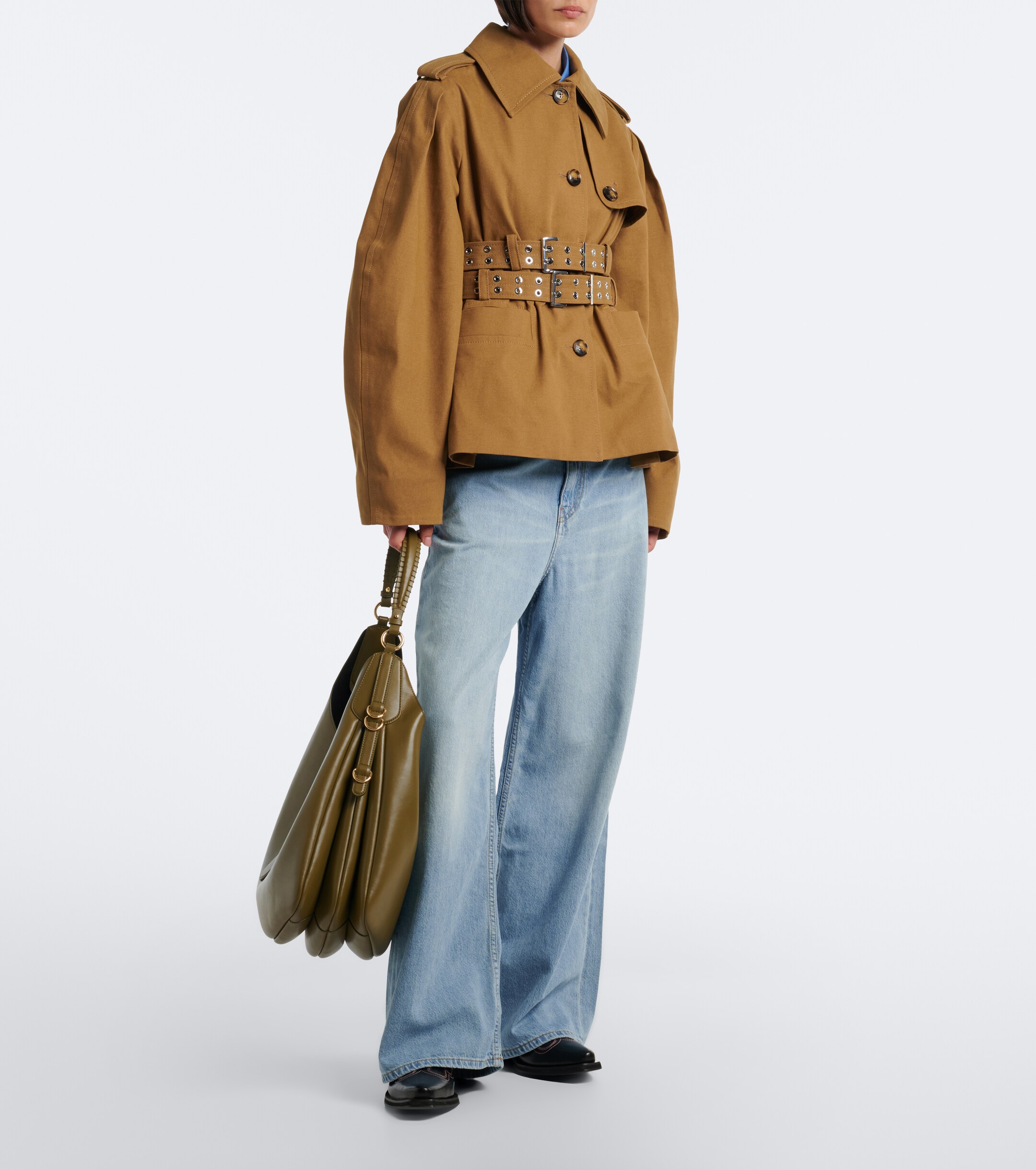 GANNI Kat Large shoulder bag