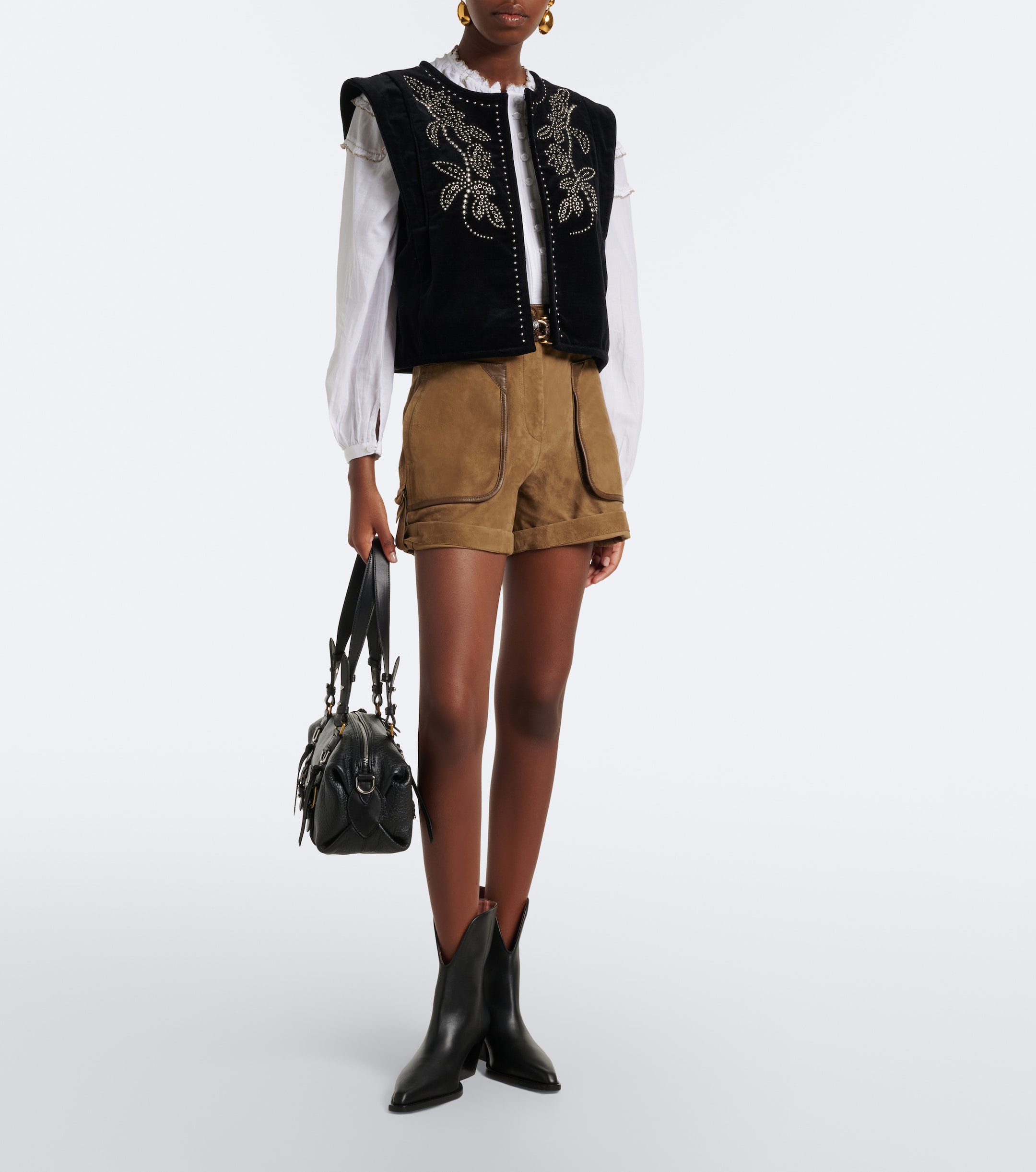 Paris Texas Paris Texas Jane leather cowboy boots