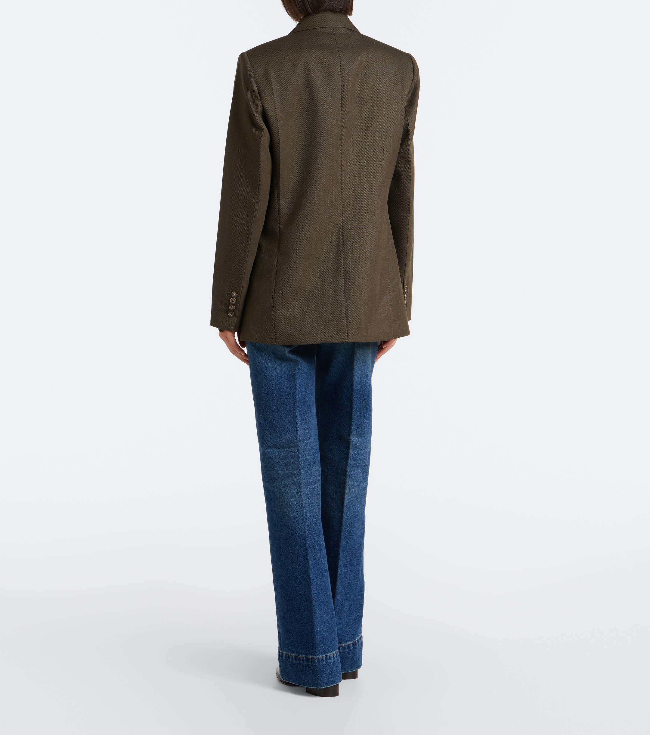 Victoria Beckham Victoria Beckham Alina faded wide-leg jeans