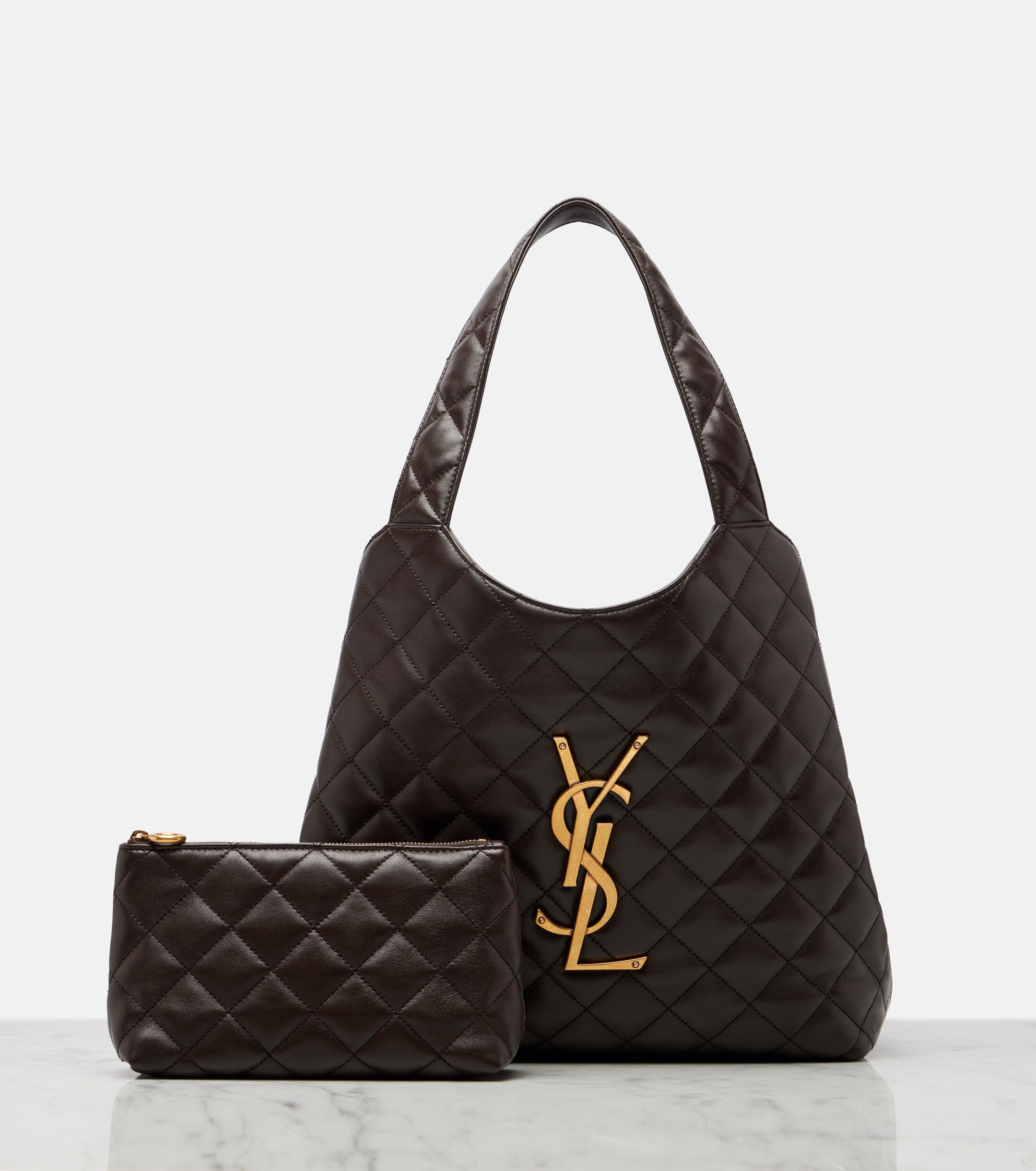 Saint Laurent Icare Medium quilted leather shopper