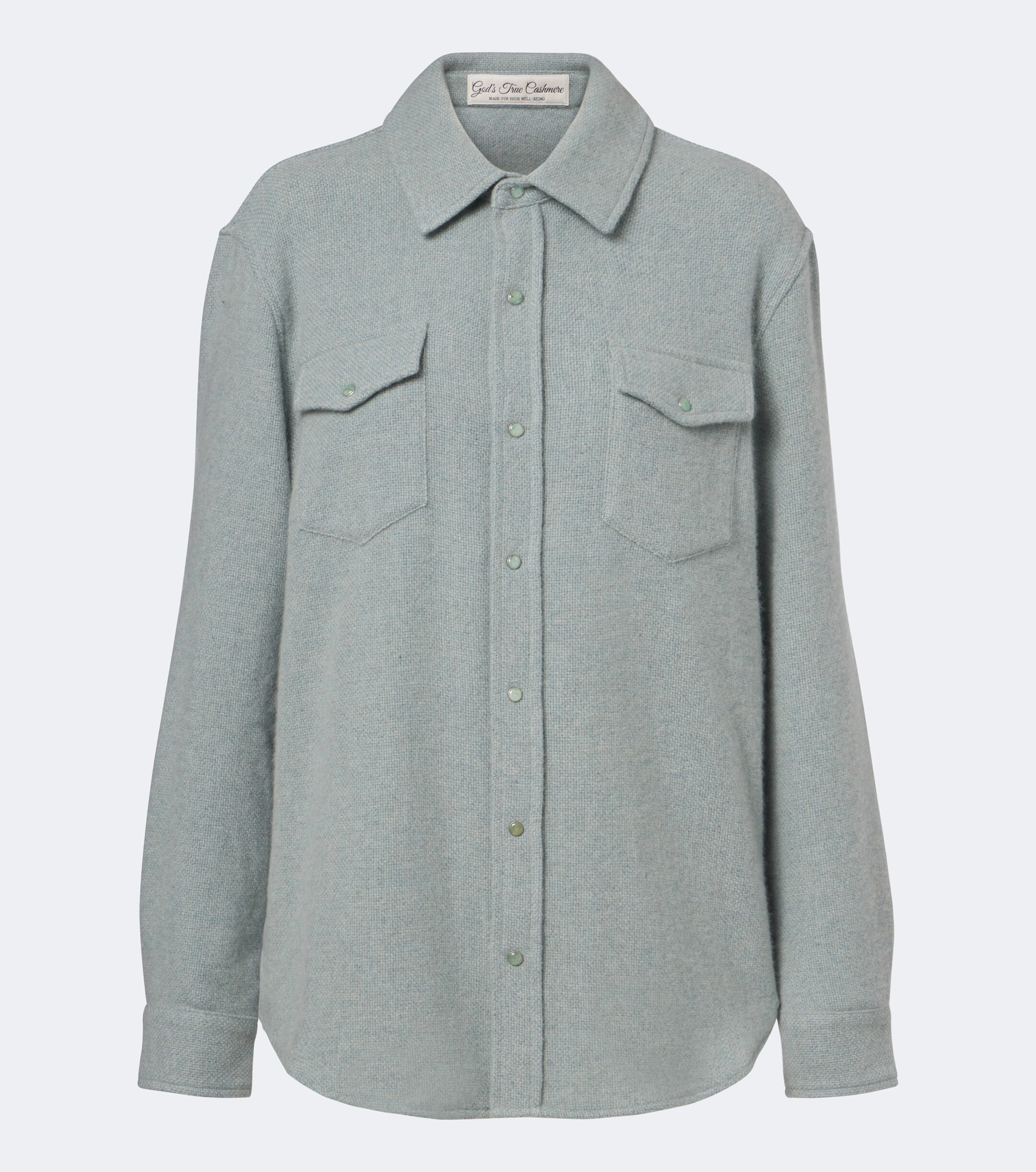 God's True Cashmere God's True Cashmere Celeste cashmere shirt