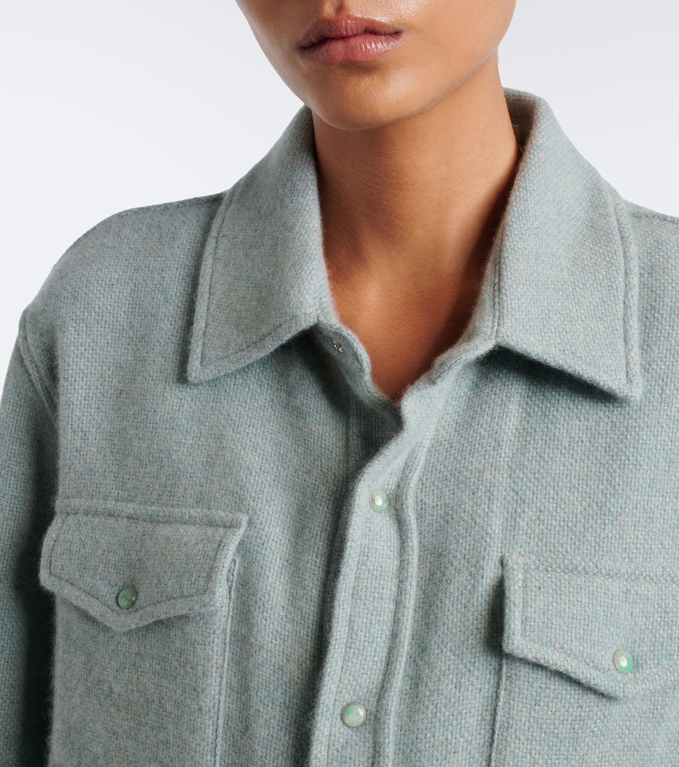 God's True Cashmere God's True Cashmere Celeste cashmere shirt