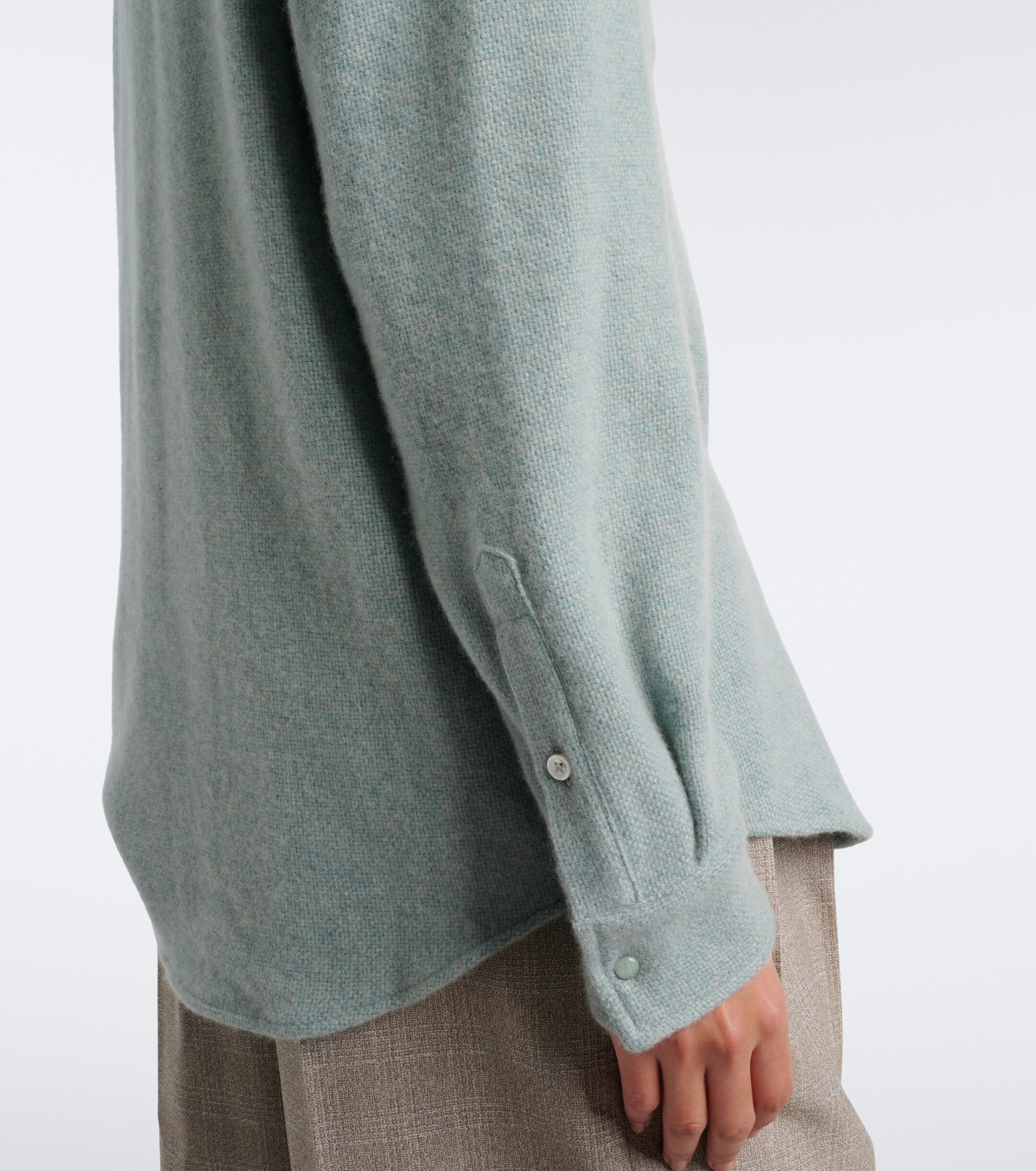 God's True Cashmere God's True Cashmere Celeste cashmere shirt