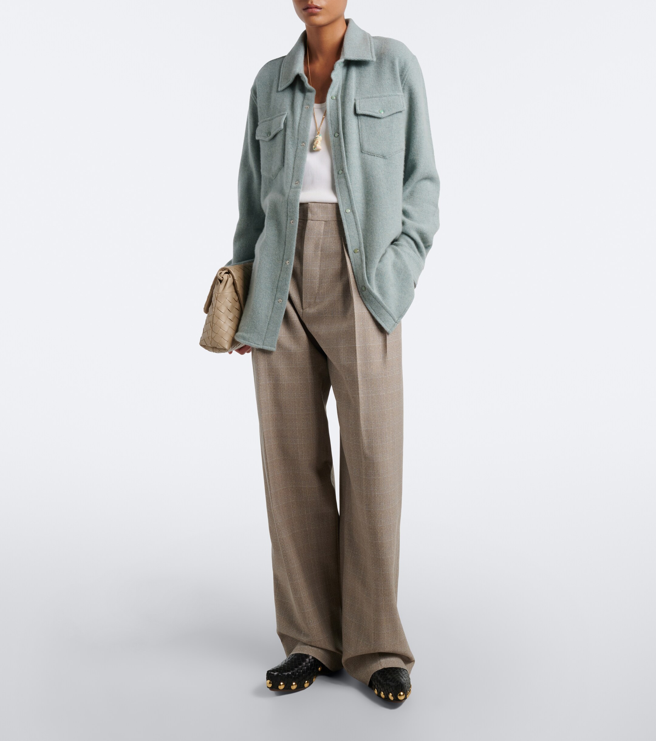 God's True Cashmere God's True Cashmere Celeste cashmere shirt