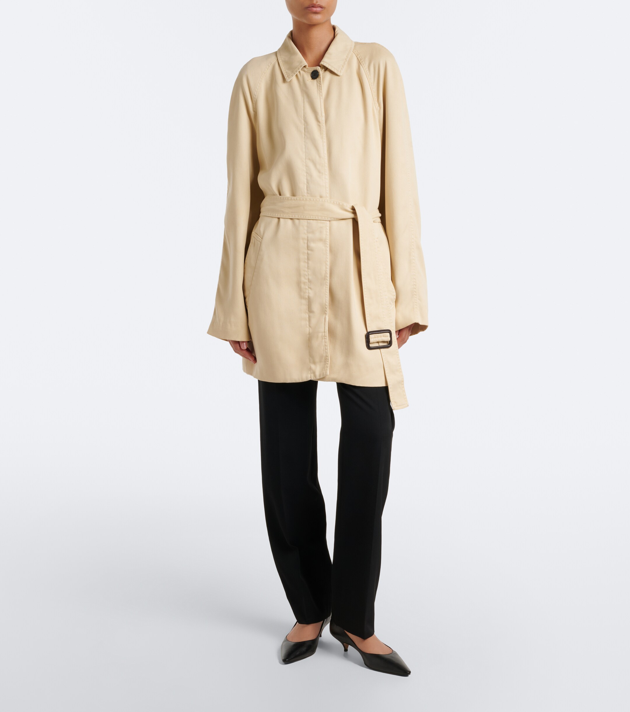 The Row The Row Elisa belted coat