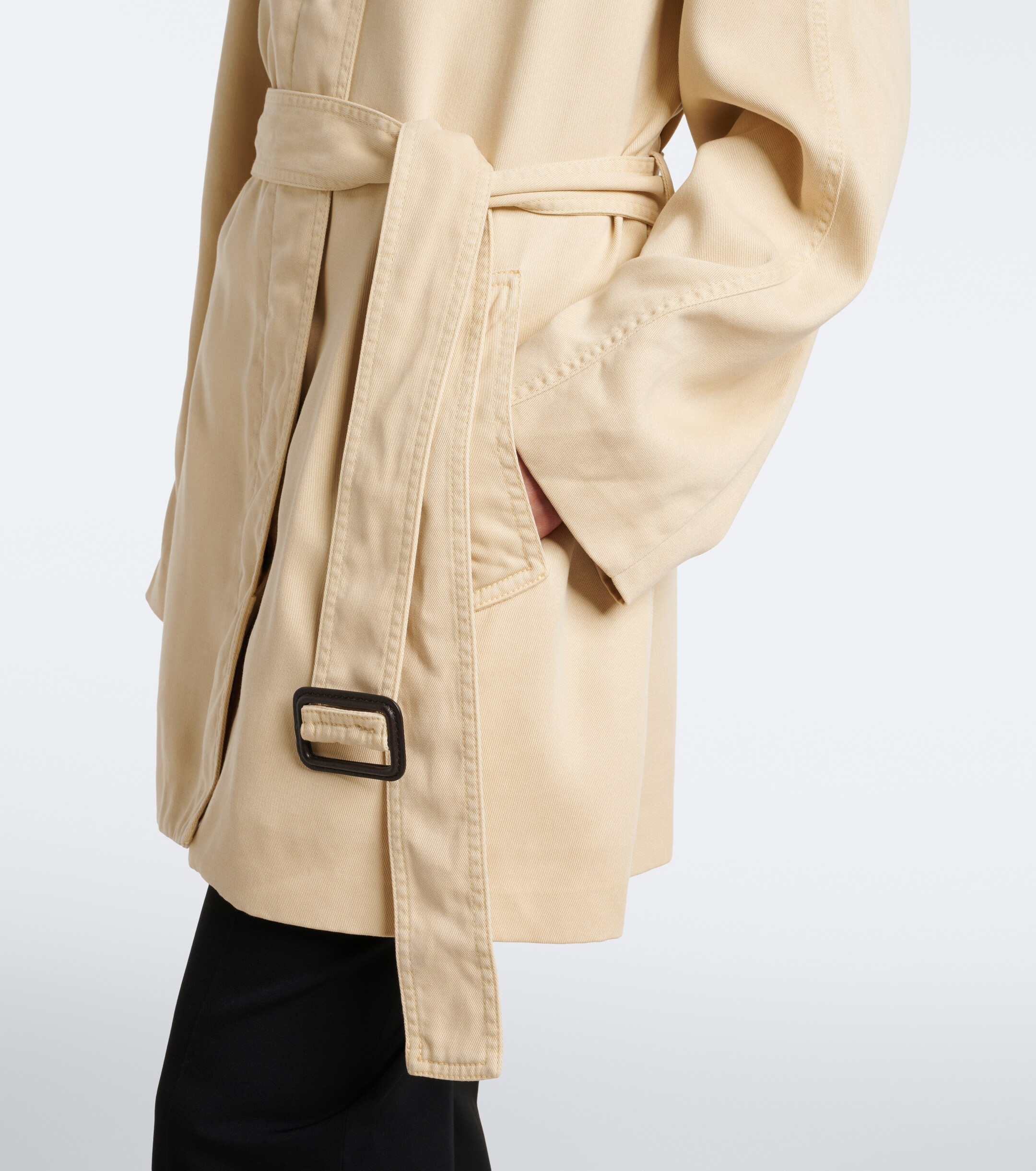 The Row The Row Elisa belted coat