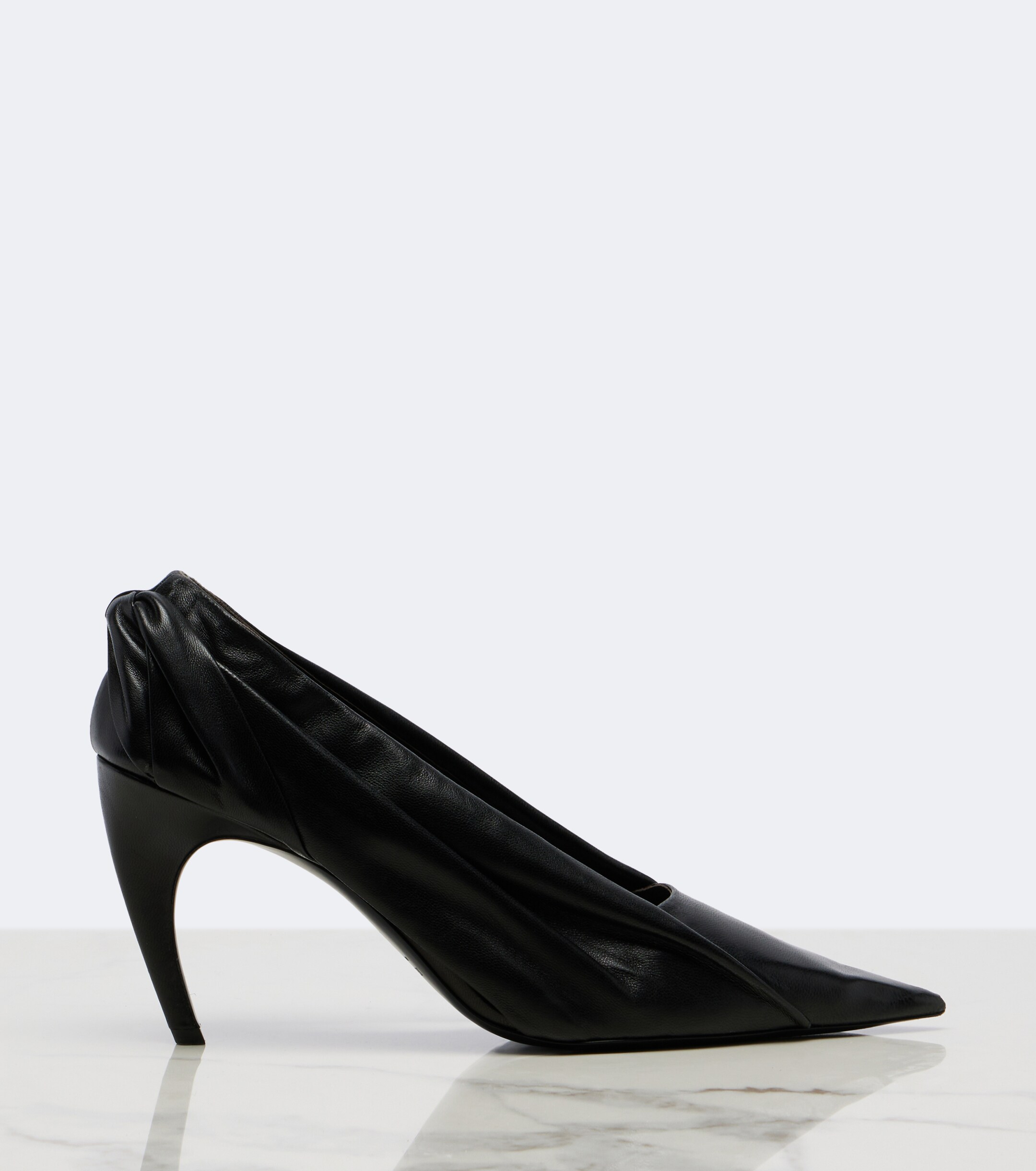 KHAITE Khaite Eve draped leather pumps