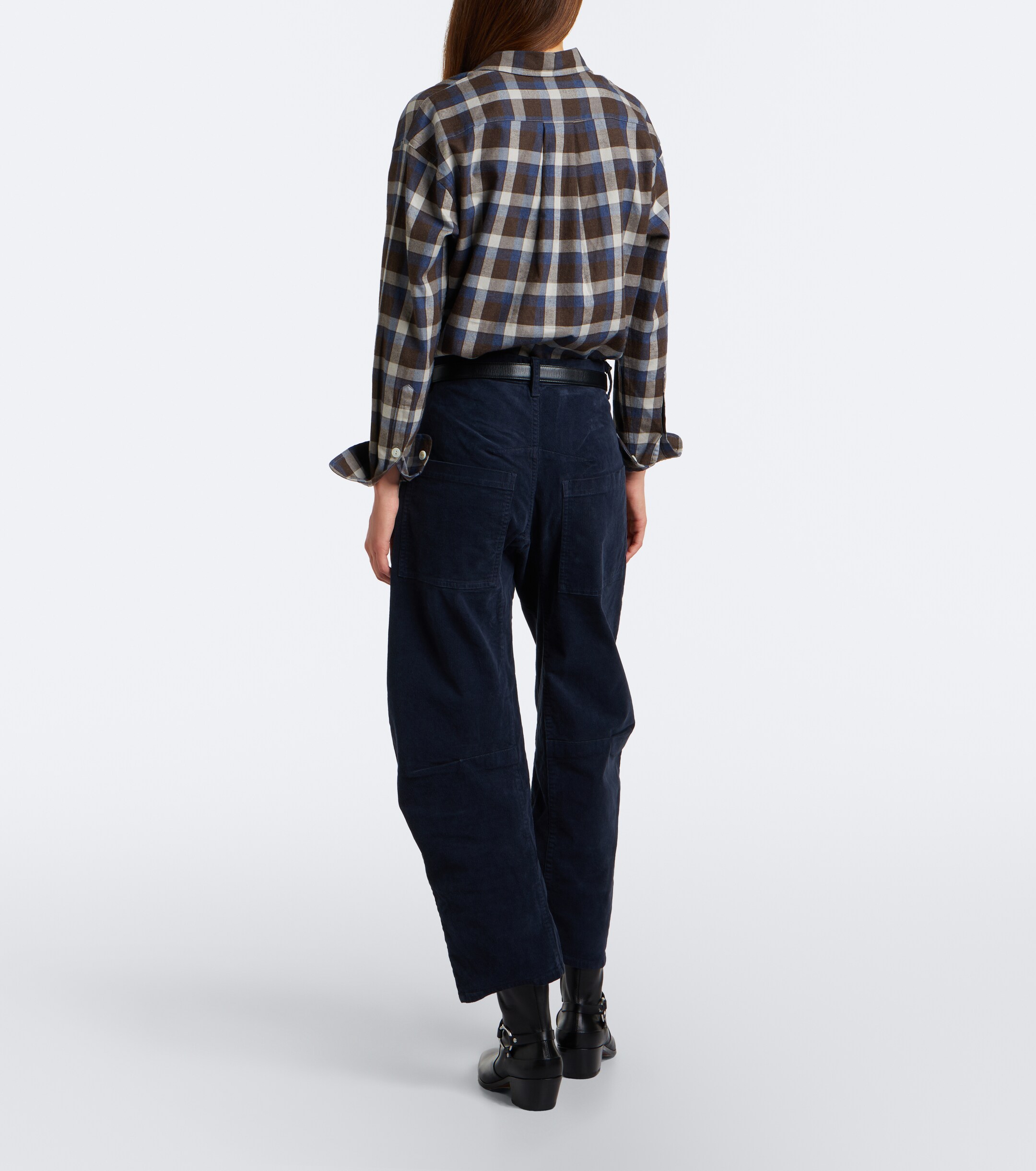 Nili Lotan Nili Lotan Shon barrel-leg jeans