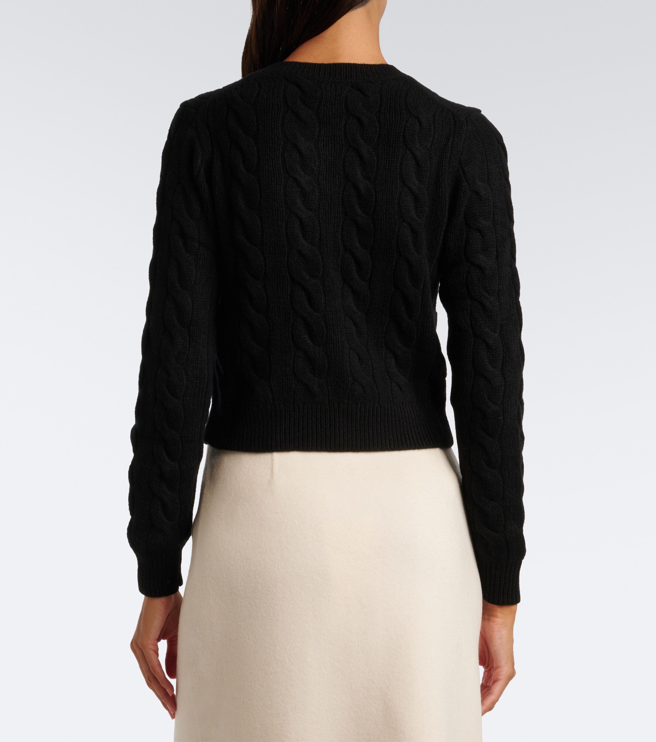 Polo Ralph Lauren Polo Ralph Lauren Cable-knit wool and cashmere cardigan