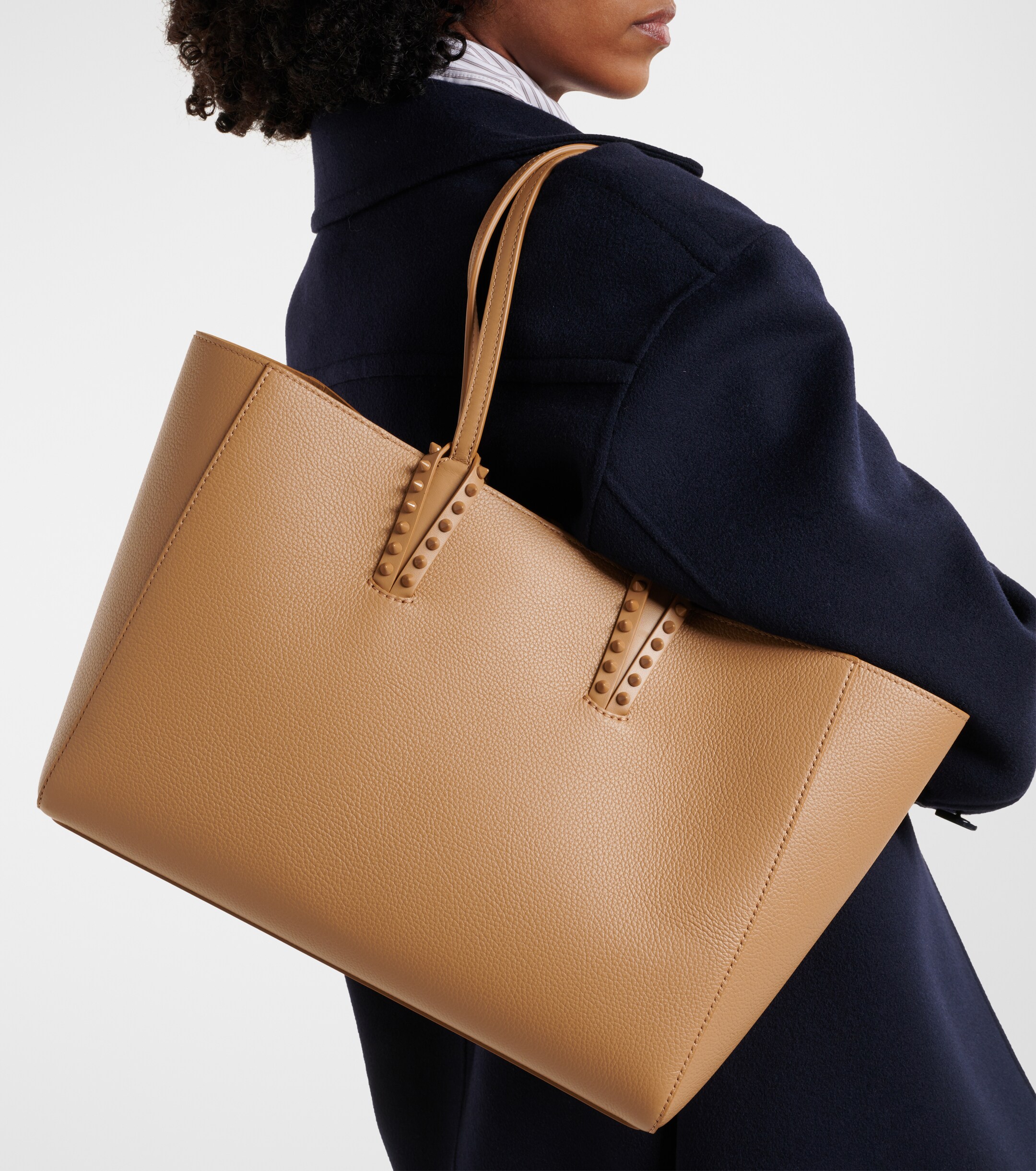 CHRISTIAN LOUBOUTIN Cabata Large leather tote bag