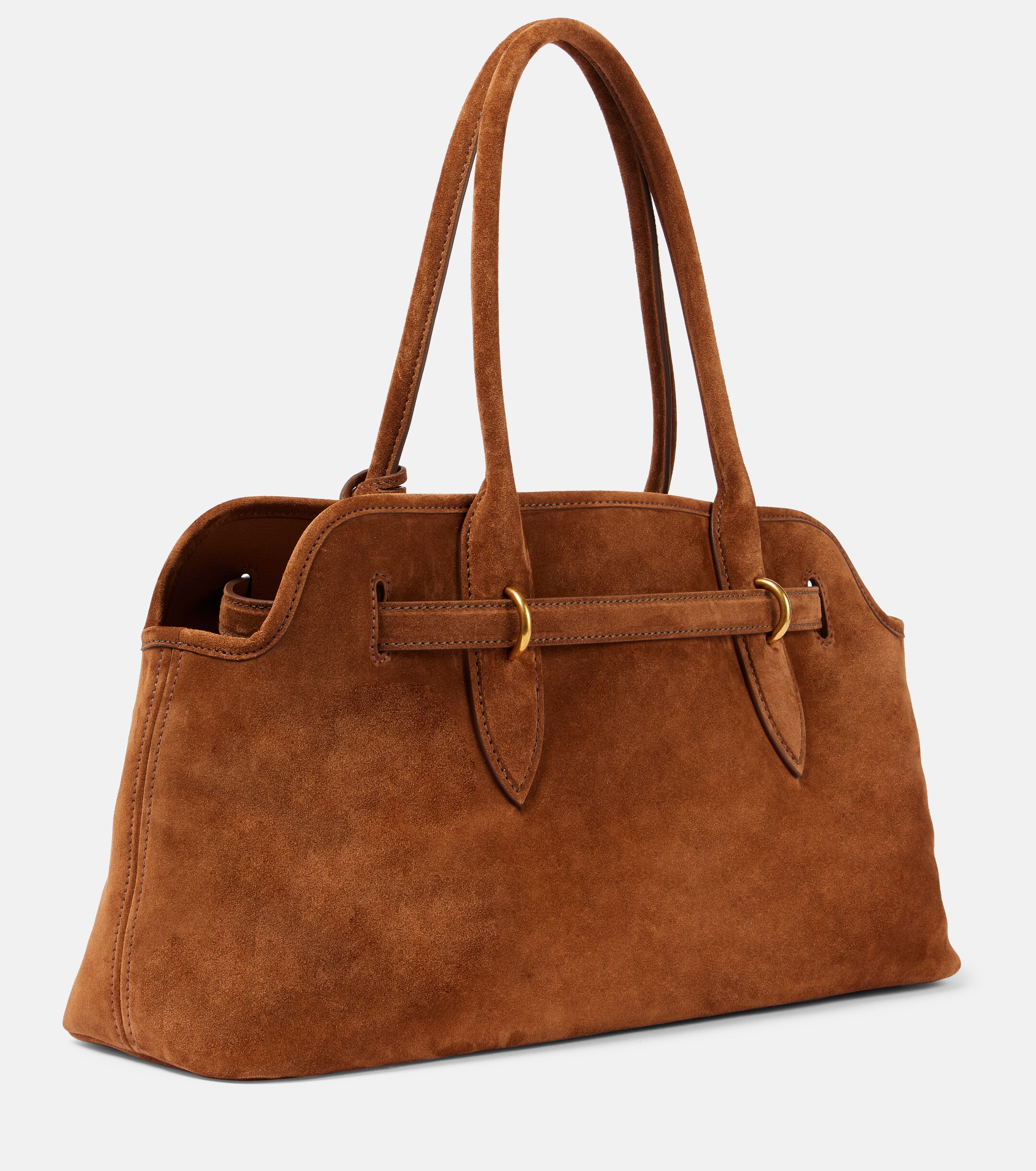 Miu Miu Aventure suede shoulder bag
