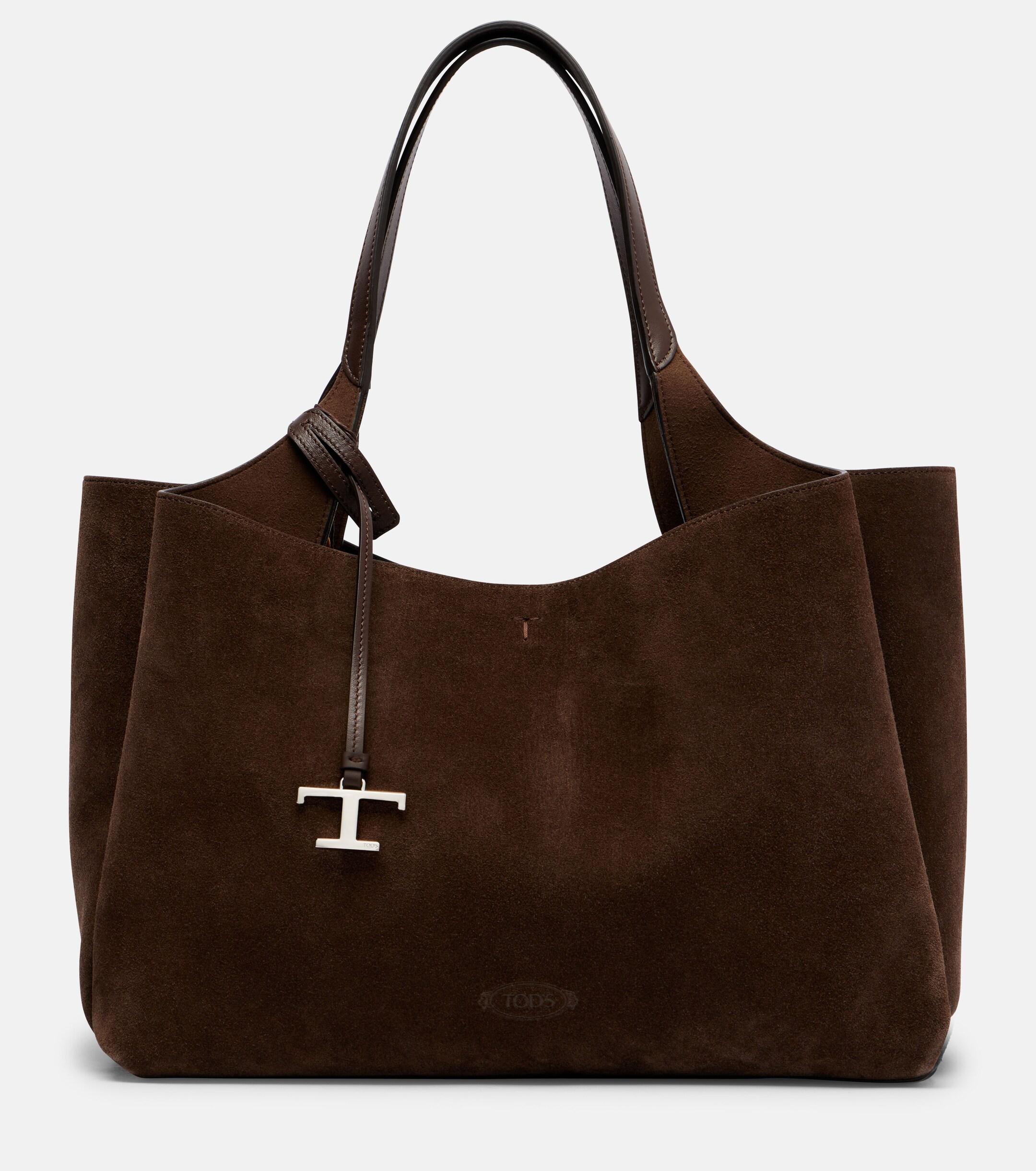 Tod's Apa Large leather suede tote bag