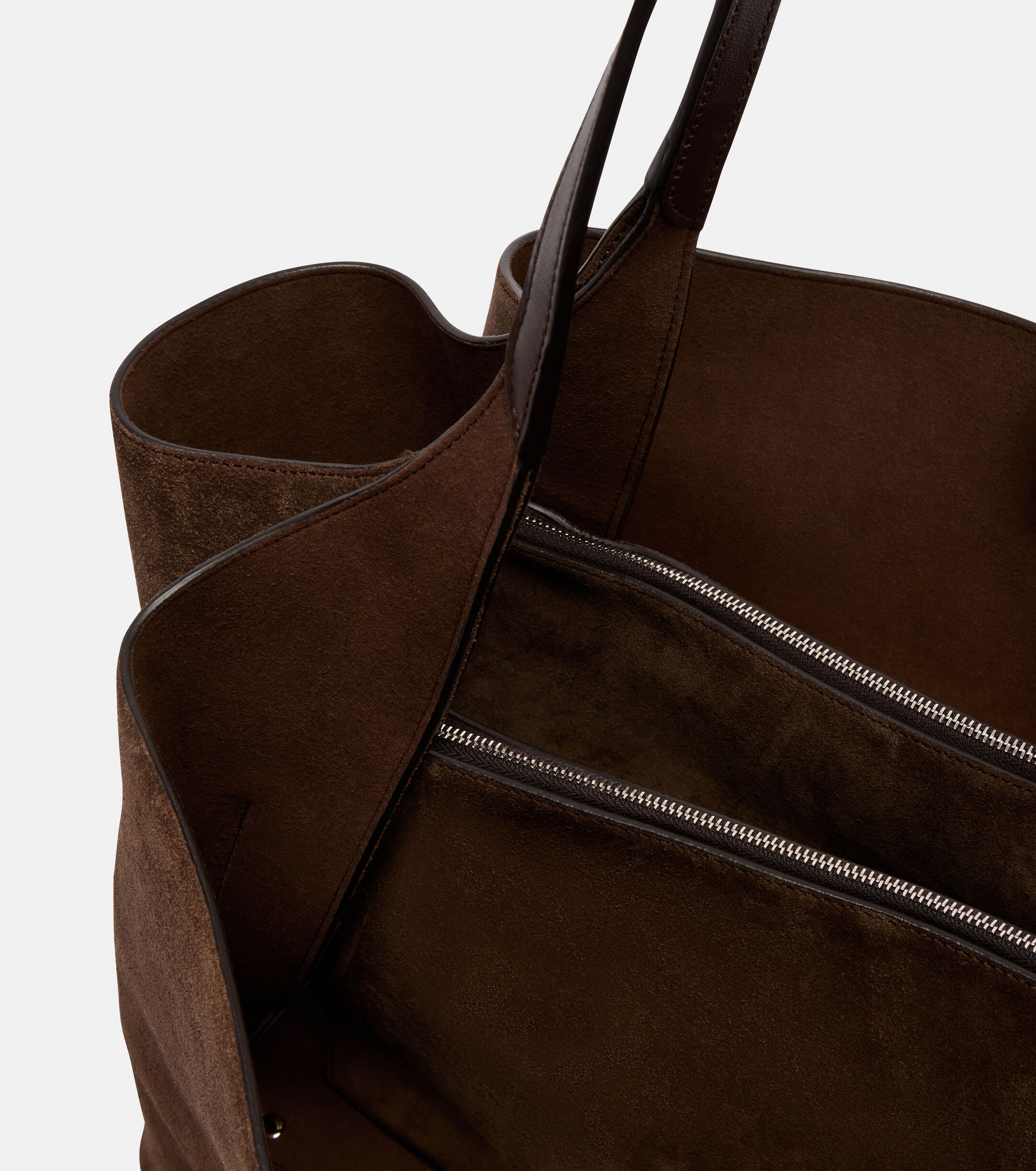 Tod's Apa Large leather suede tote bag