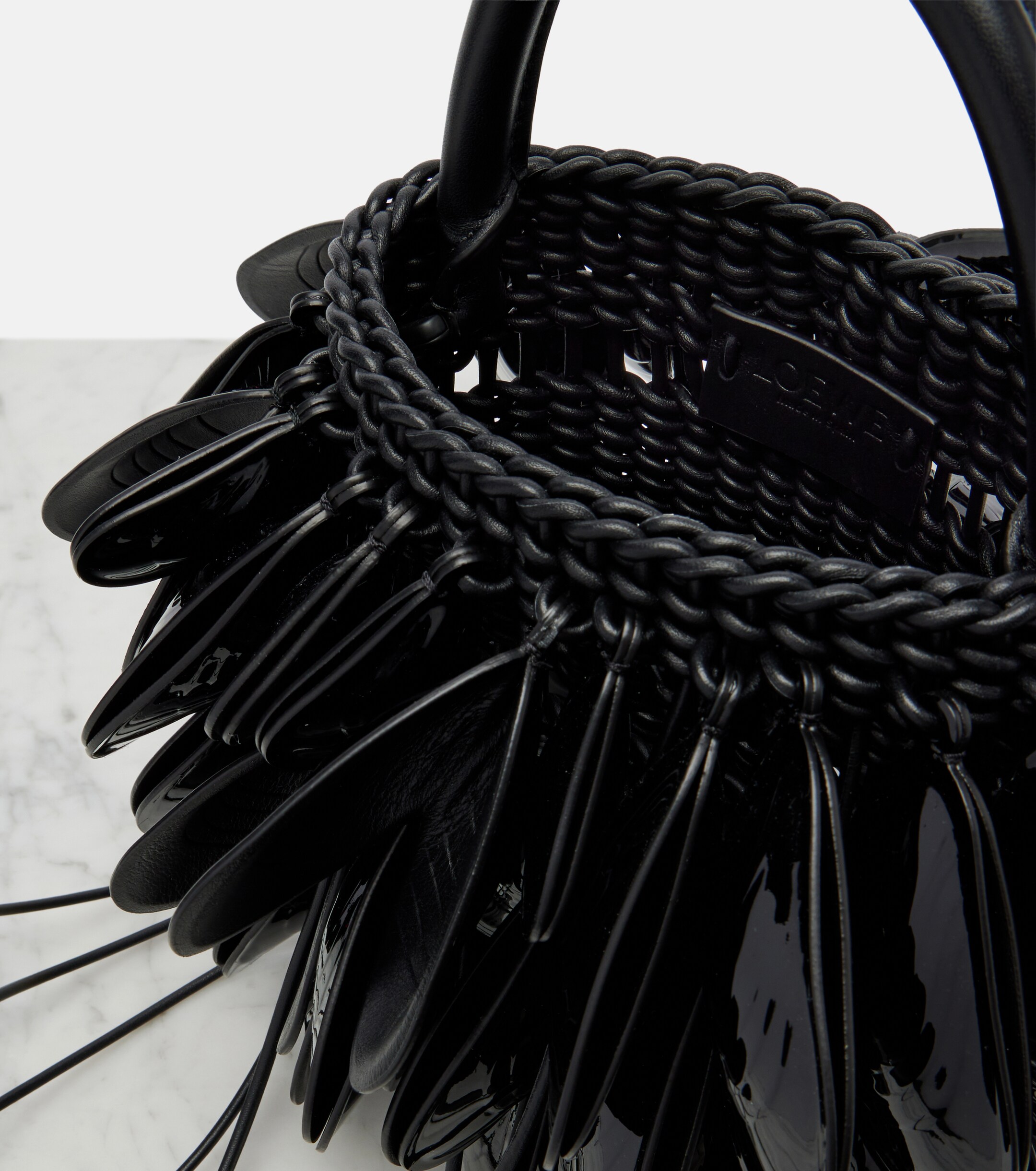 Loewe Shell Small leather bucket bag