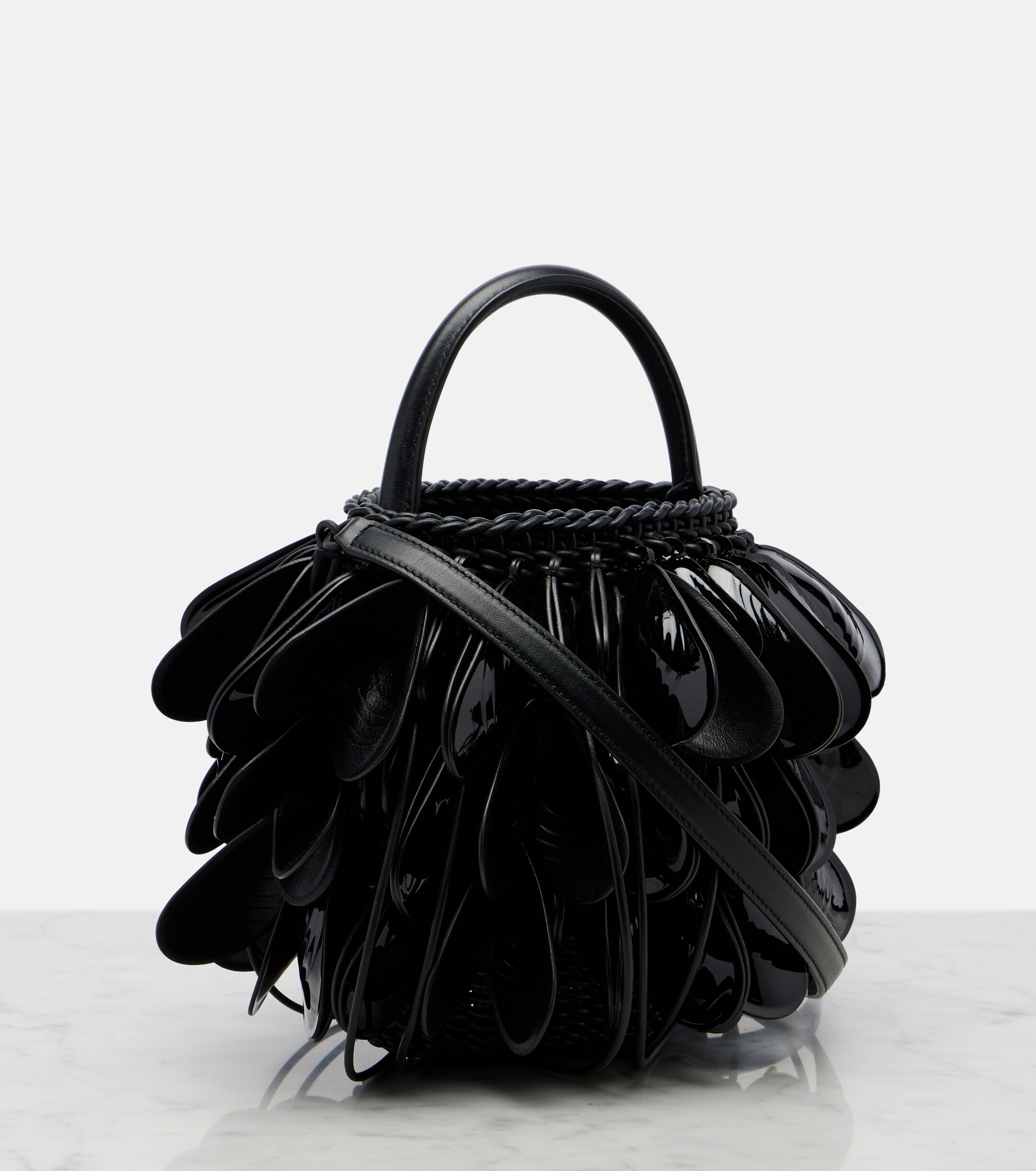 Loewe Shell Small leather bucket bag