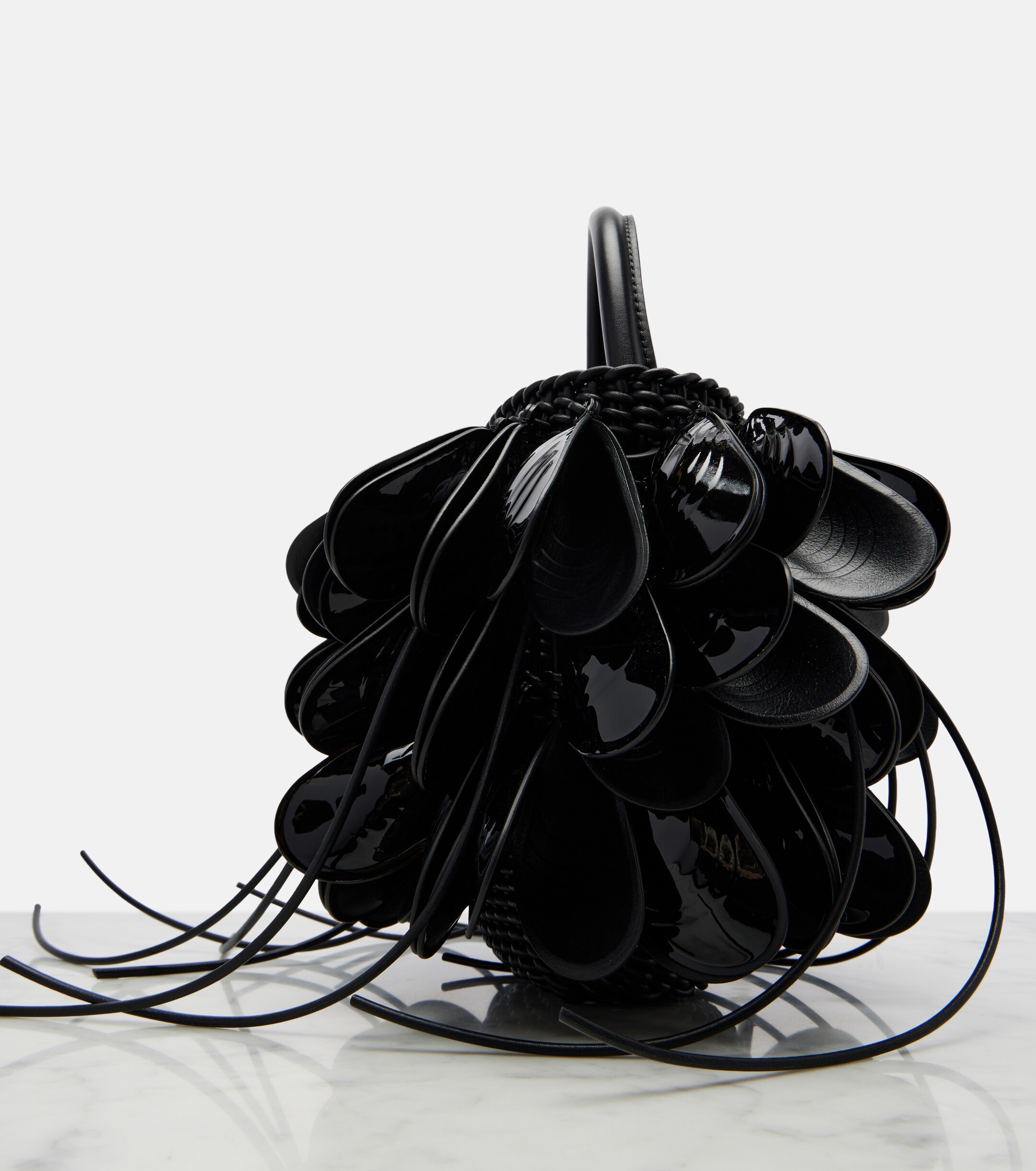Loewe Shell Small leather bucket bag