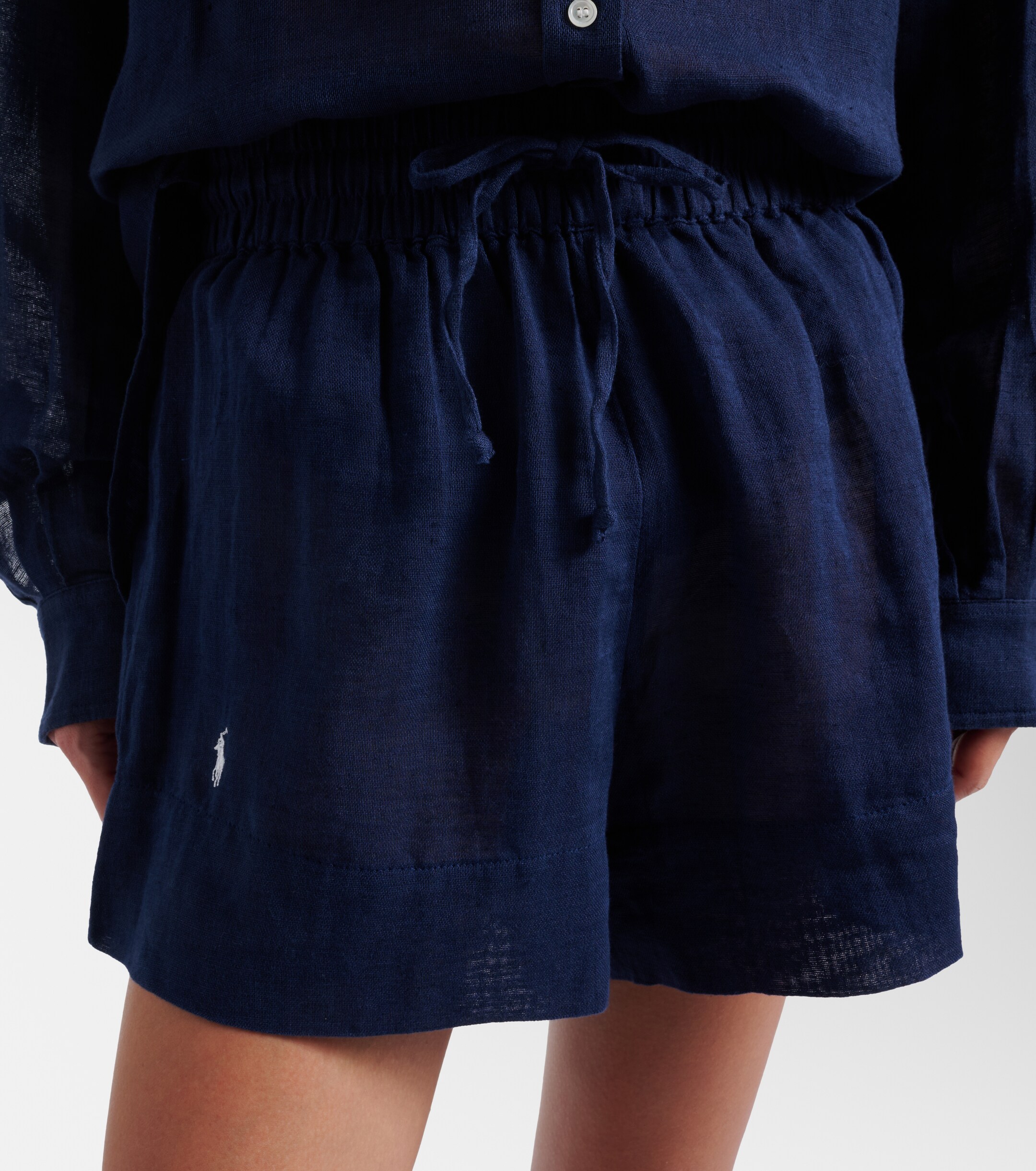 Polo Ralph Lauren Cotton and linen shorts