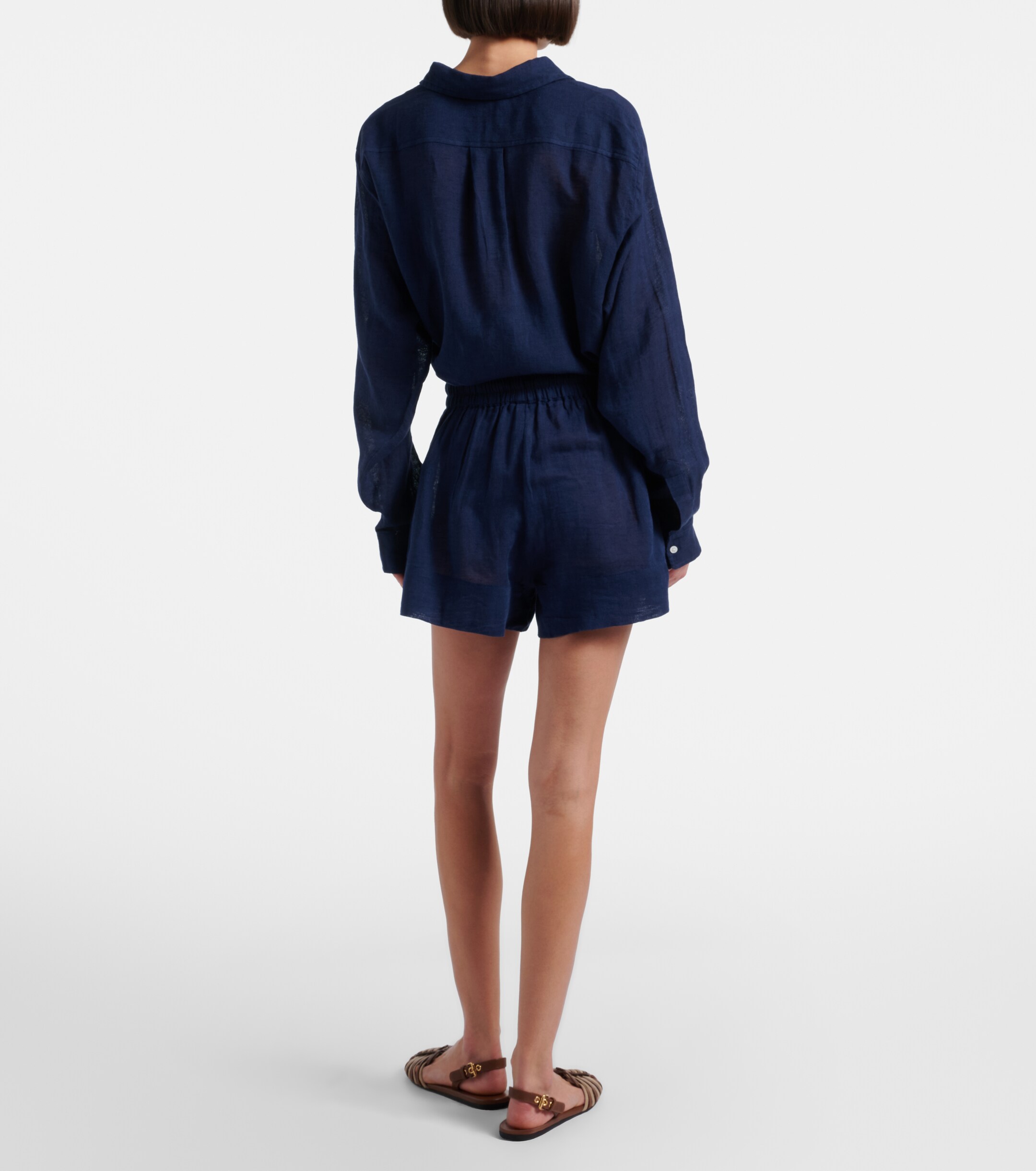 Polo Ralph Lauren Cotton and linen shorts