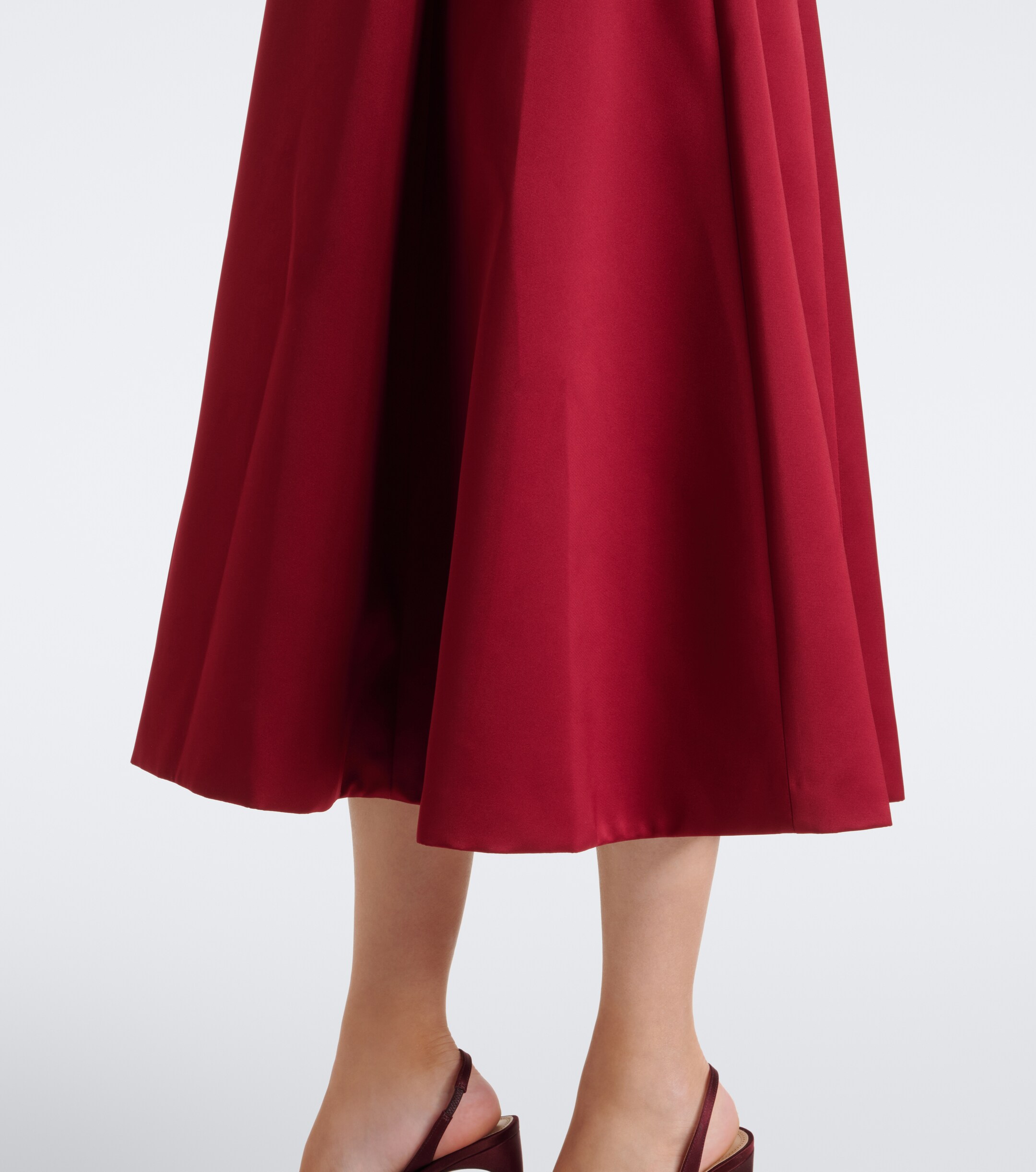 Emilia Wickstead Emilia Wickstead Capucine belted satin midi dress