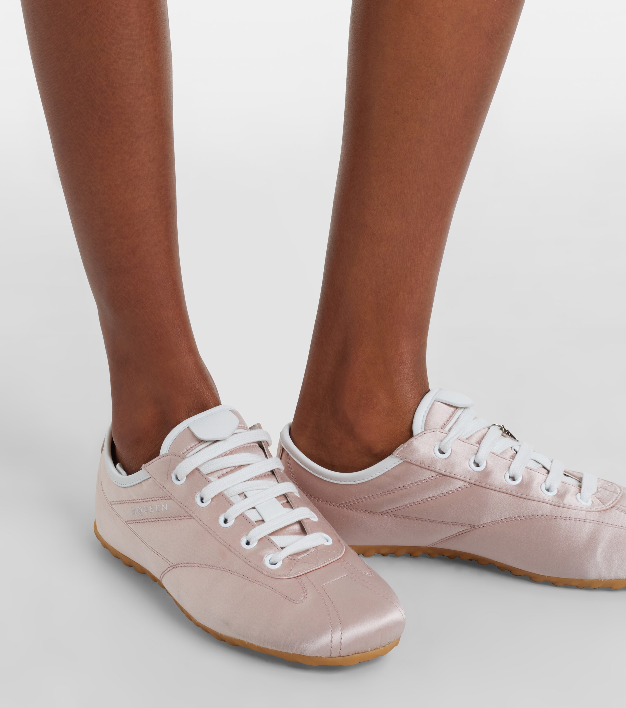 McQueen McQueen Boxe satin sneakers