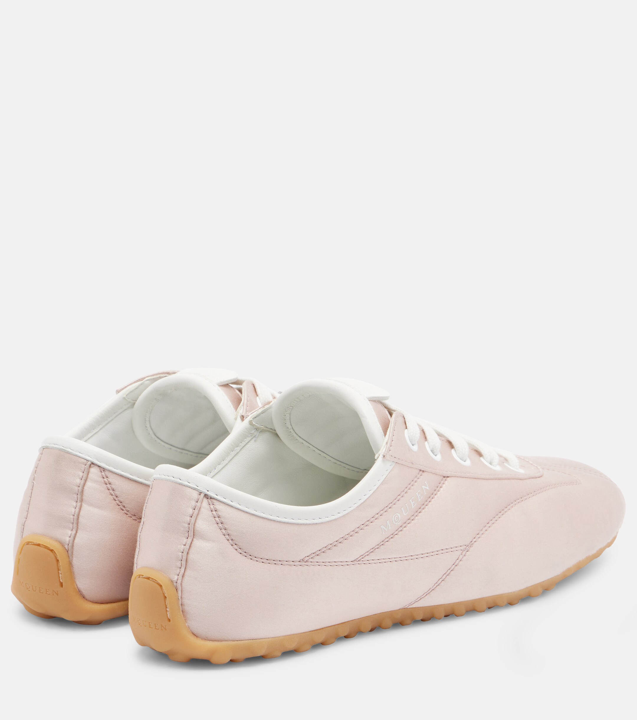 McQueen McQueen Boxe satin sneakers