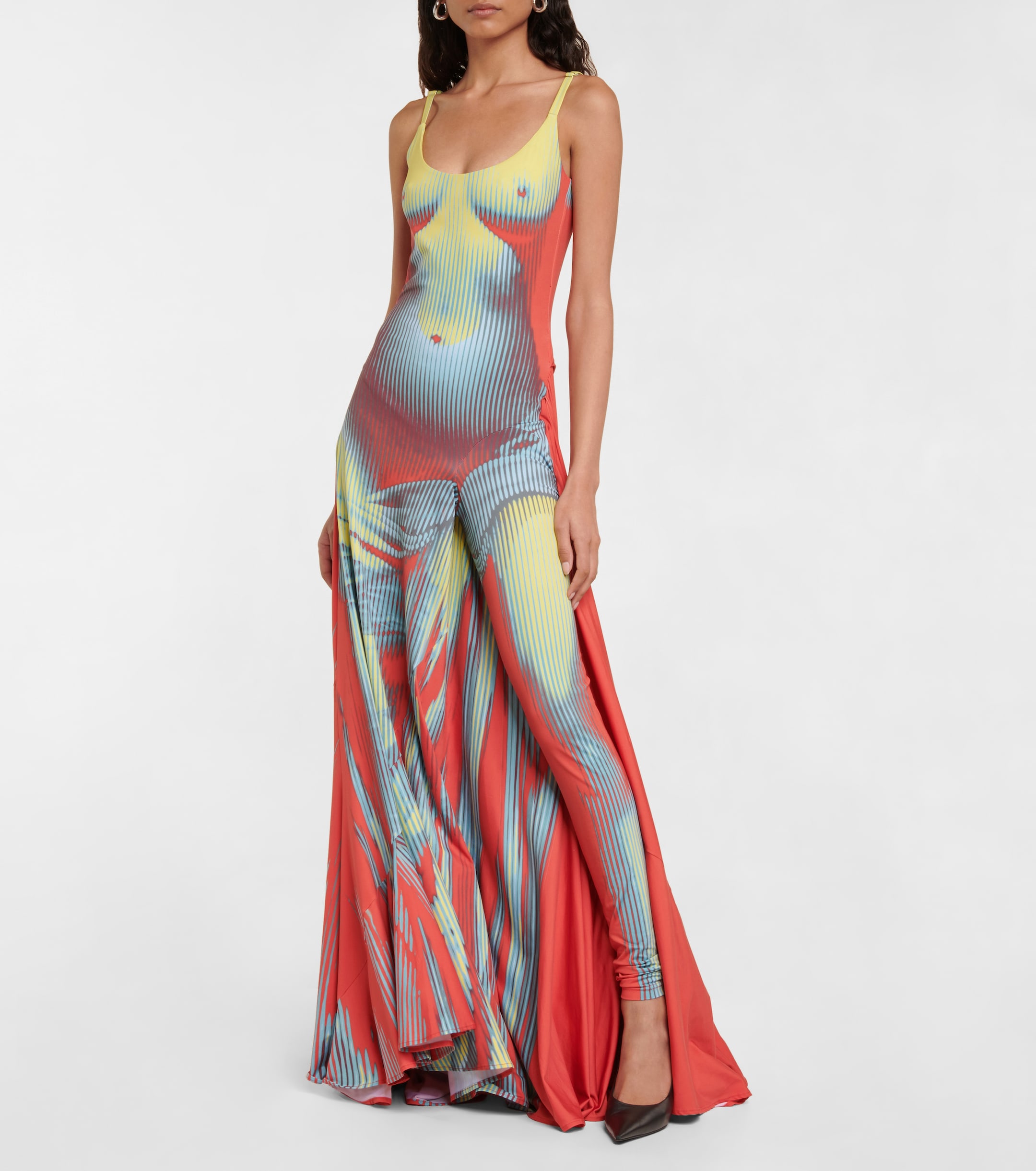 お*り様 Jean Paul Gaultier Y/Project タイトスカー Y/Project - x Jean Paul Gaultier Body Morph maxi dress | Plush
