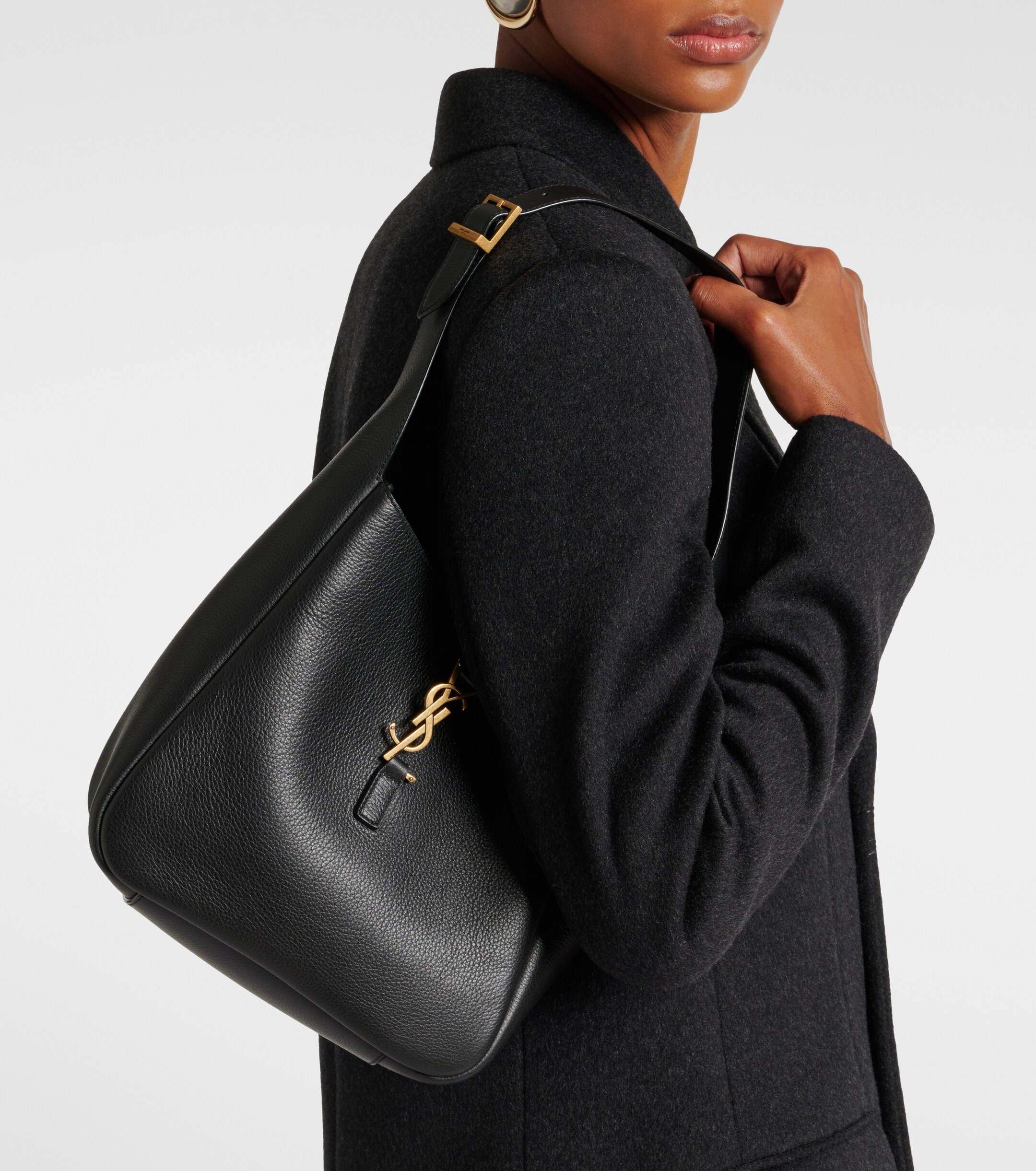 Saint Laurent Le 5 à 7 Small leather shoulder bag