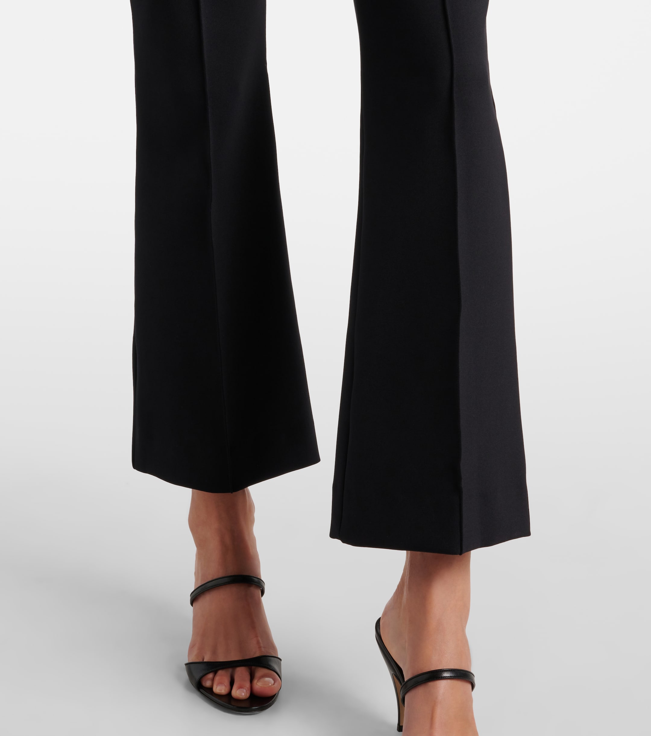 The Row Beca high-rise nylon-blend pants