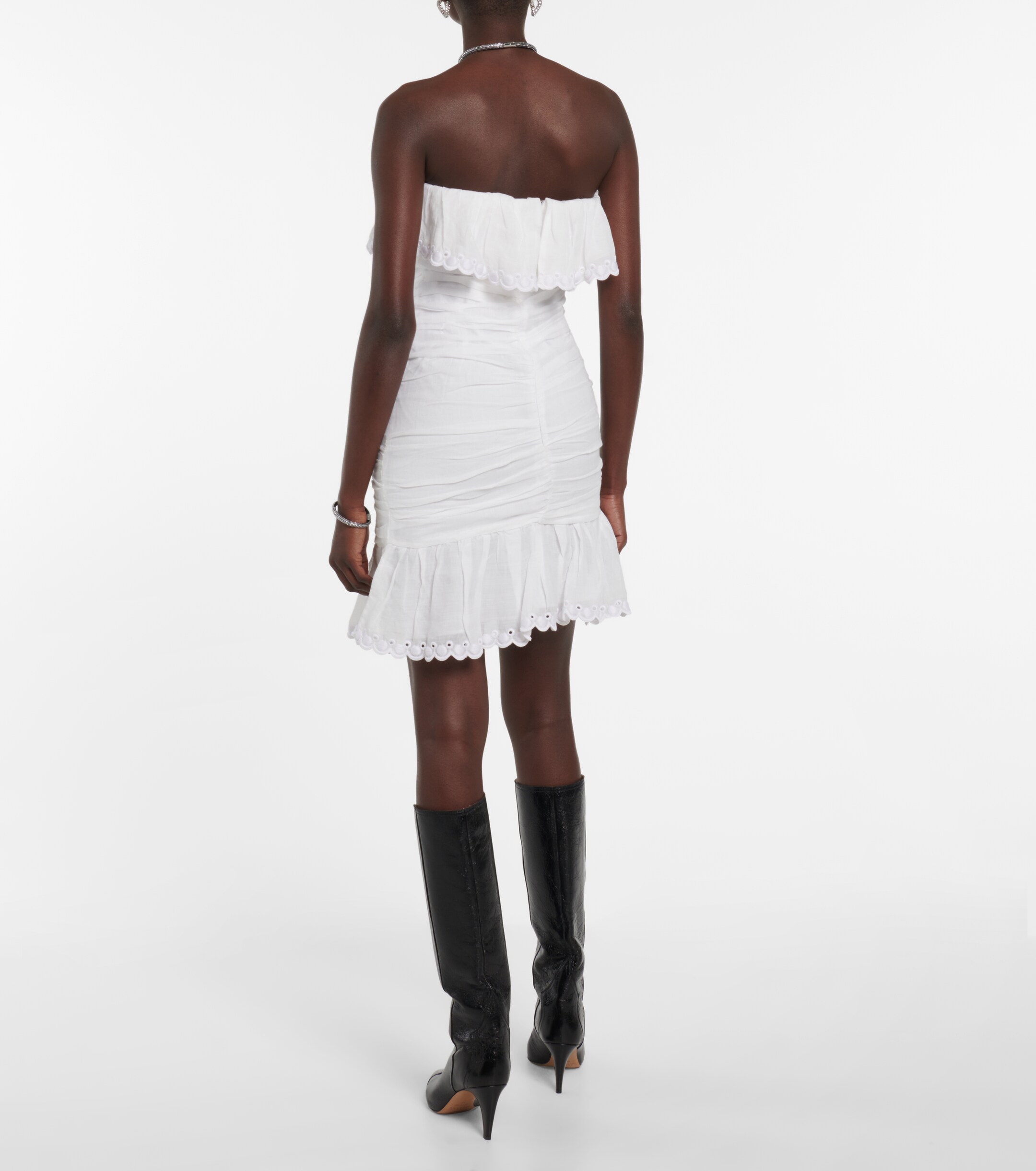 Isabel Marant Oxani ruched minidress