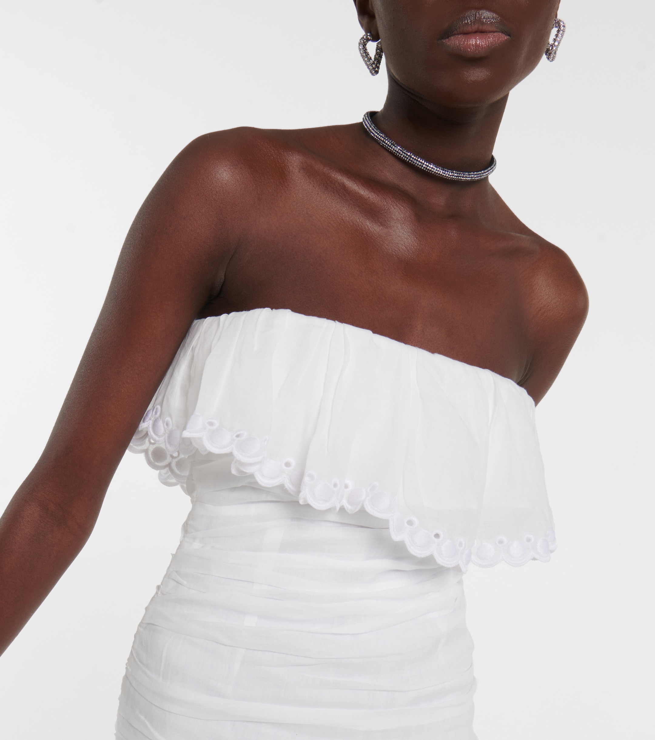 Isabel Marant Oxani ruched minidress