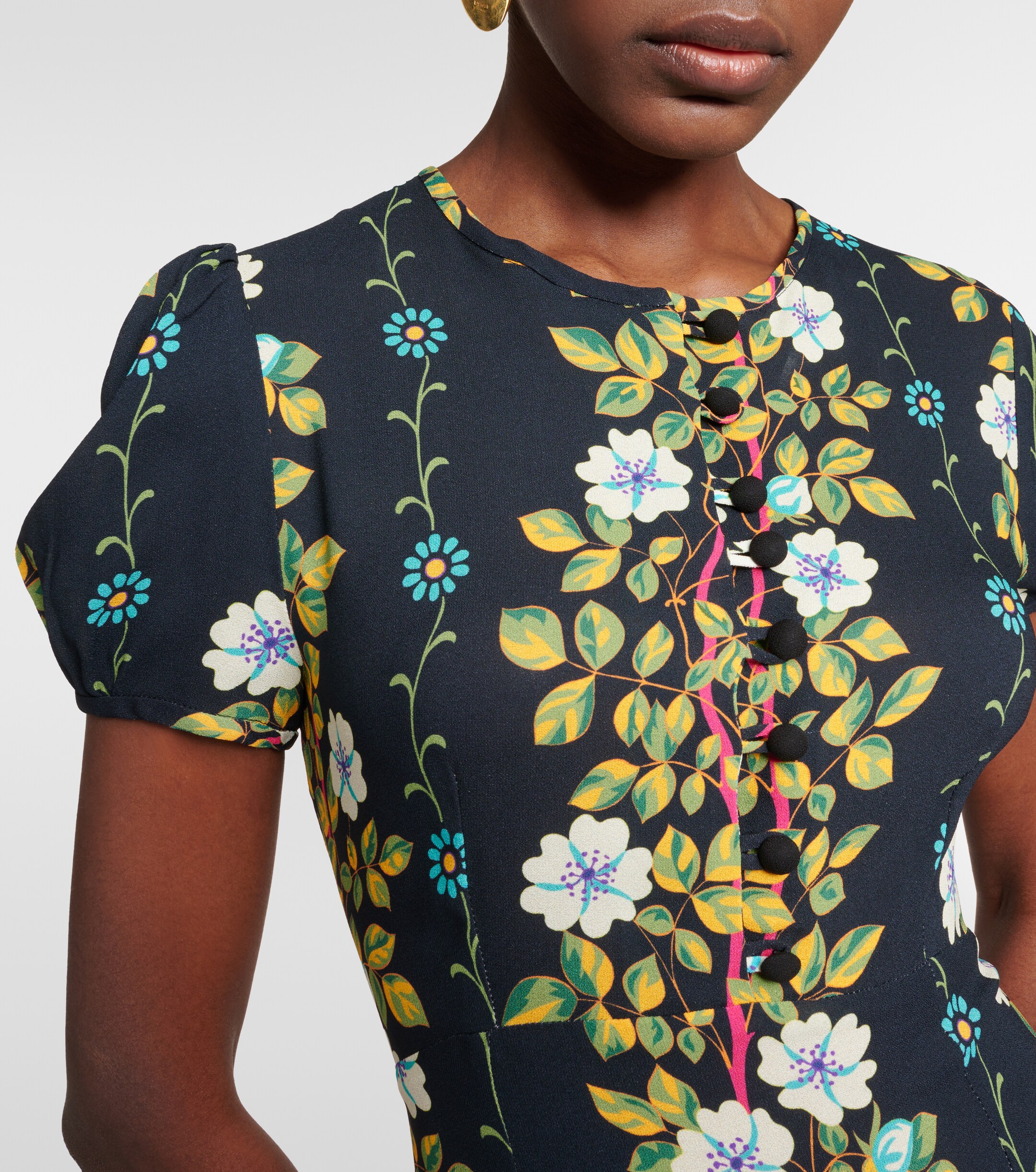 Etro Floral midi dress thumbnail