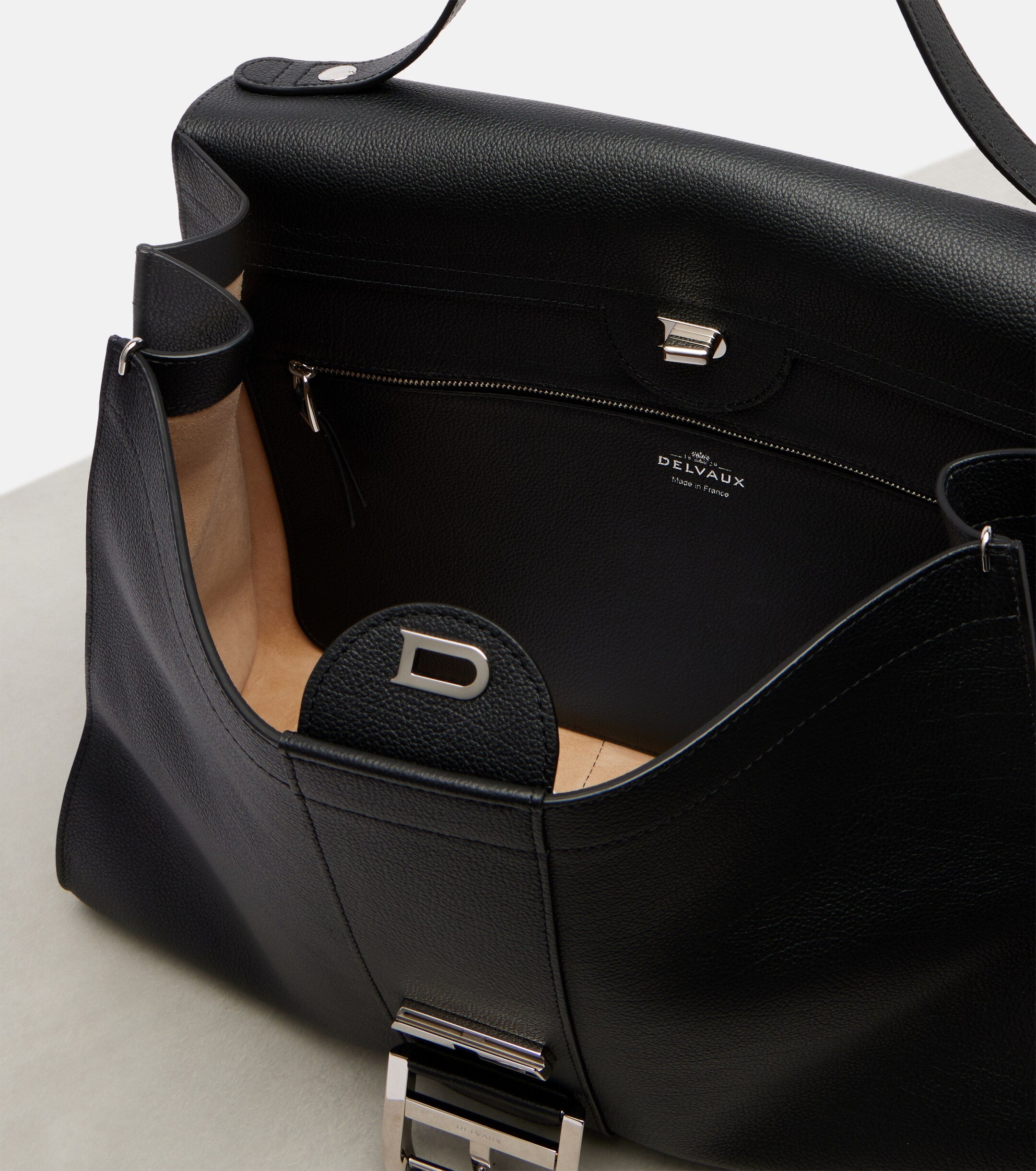 Delvaux Brillant Large leather shoulder bag thumbnail