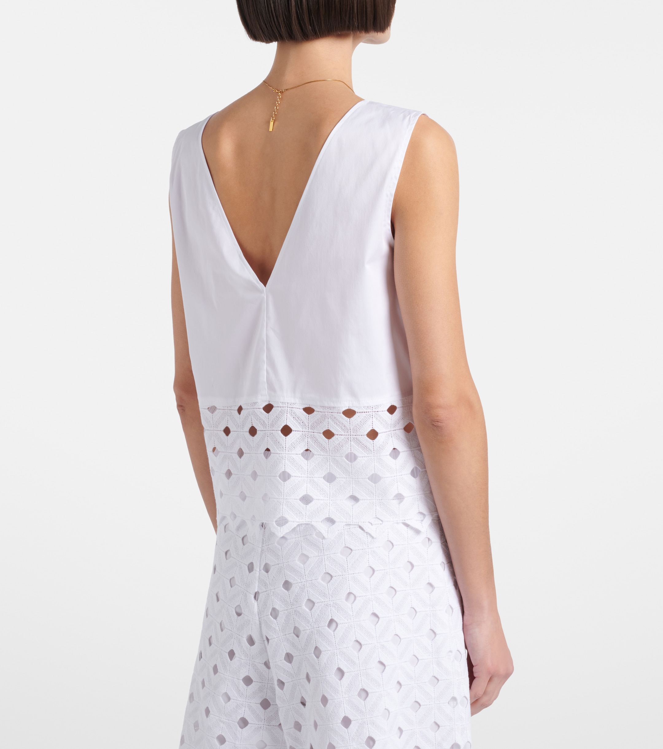 Max Mara Maggio cotton-blend top