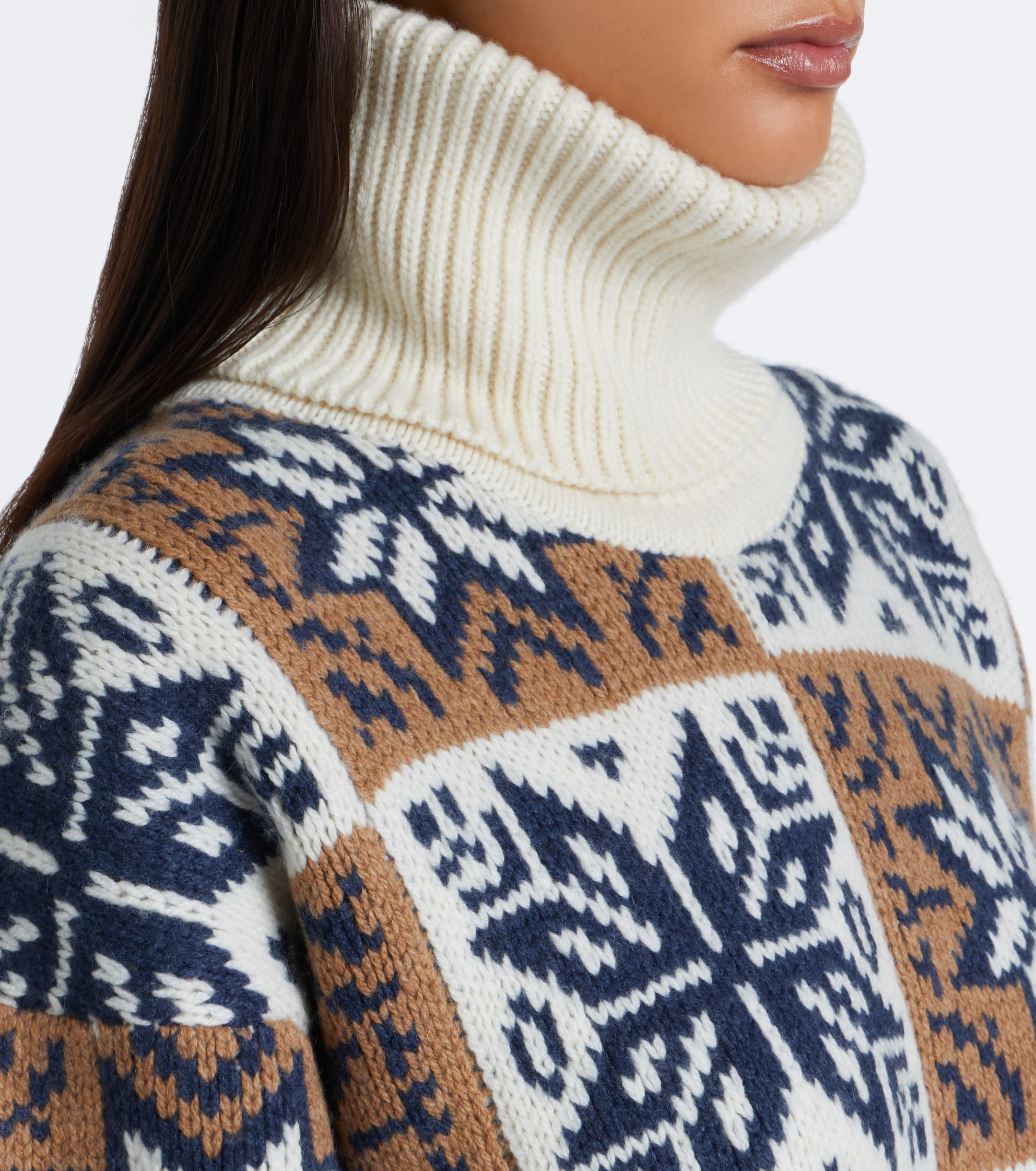 Magda Butrym Magda Butrym Wool and cashmere turtleneck sweater