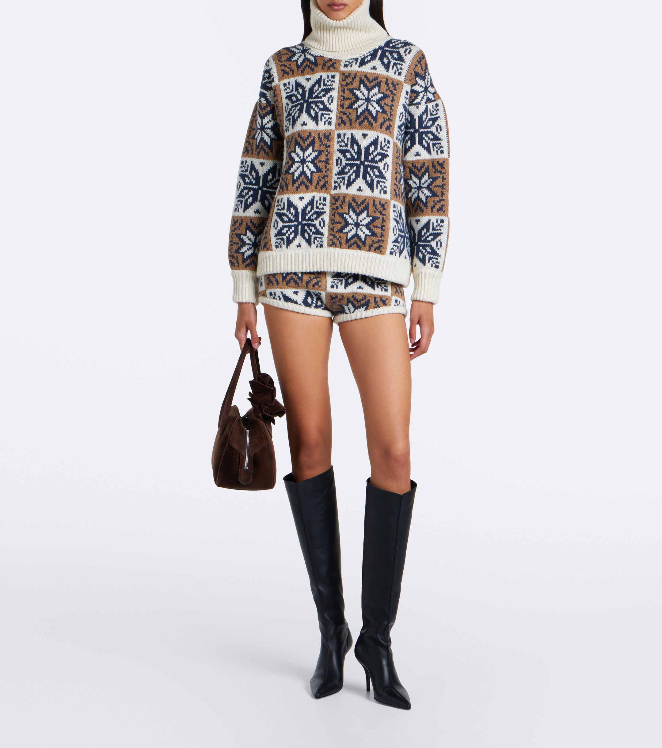 Magda Butrym Magda Butrym Wool and cashmere turtleneck sweater