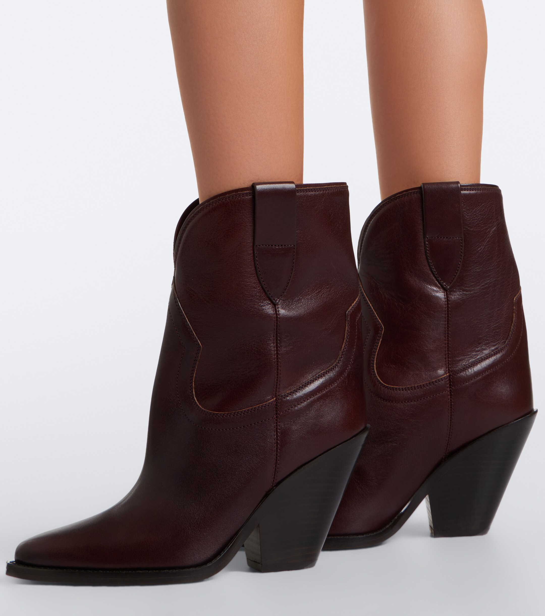 Isabel Marant Isabel Marant Leyane leather cowboy boots
