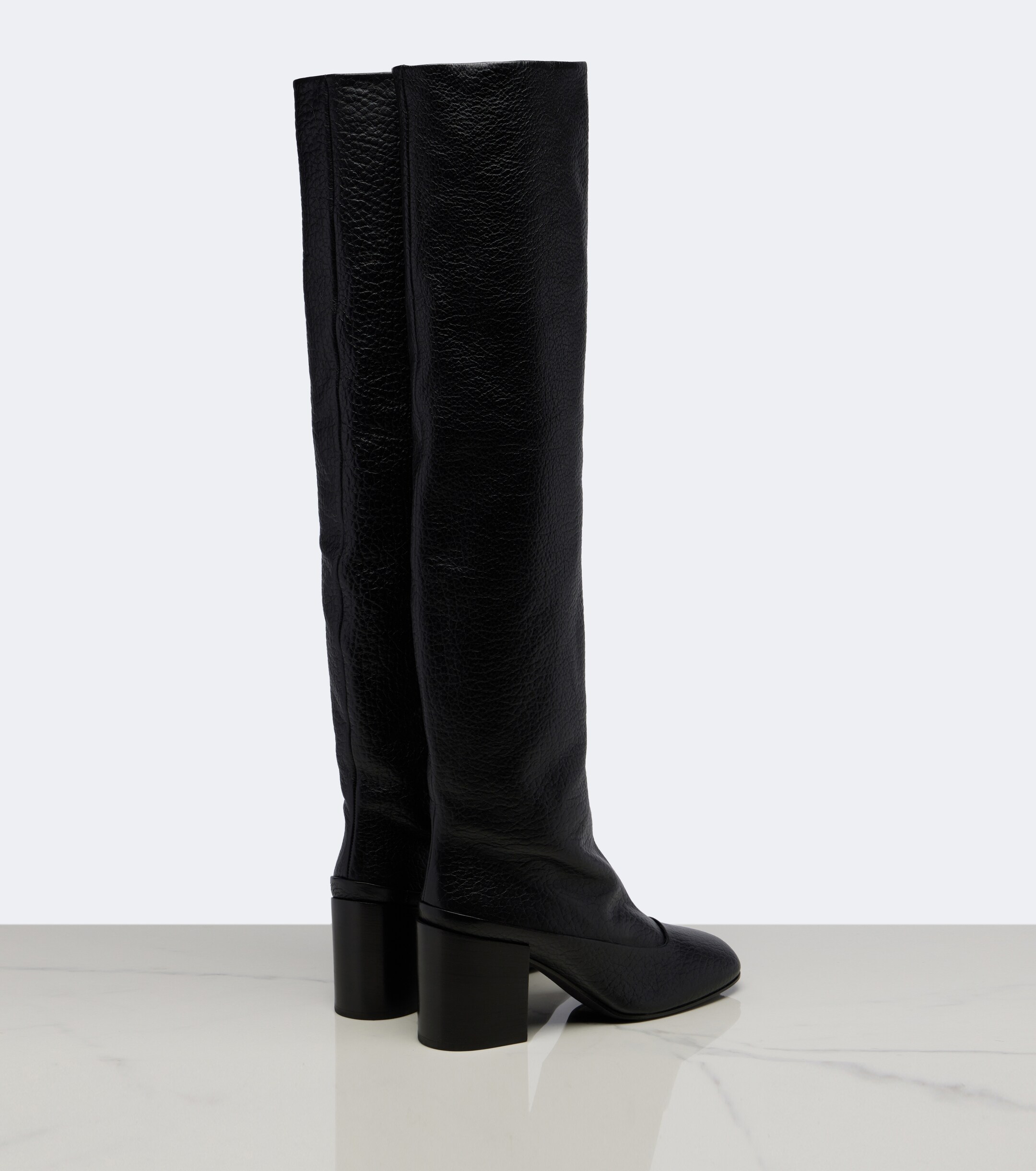 Dries Van Noten Dries Van Noten Leather knee-high boots