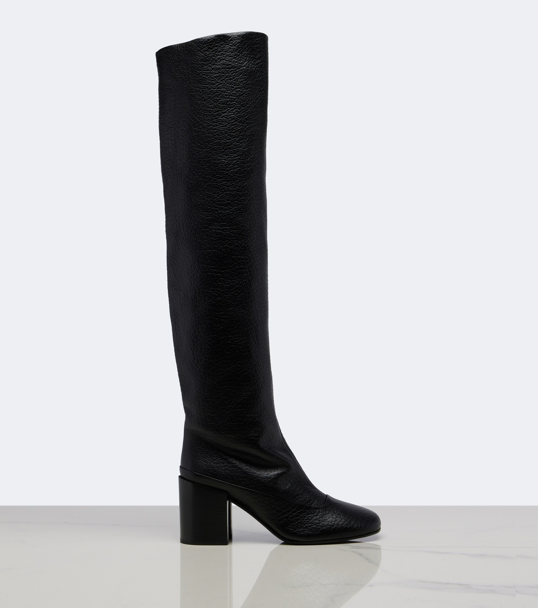 Dries Van Noten Dries Van Noten Leather knee-high boots