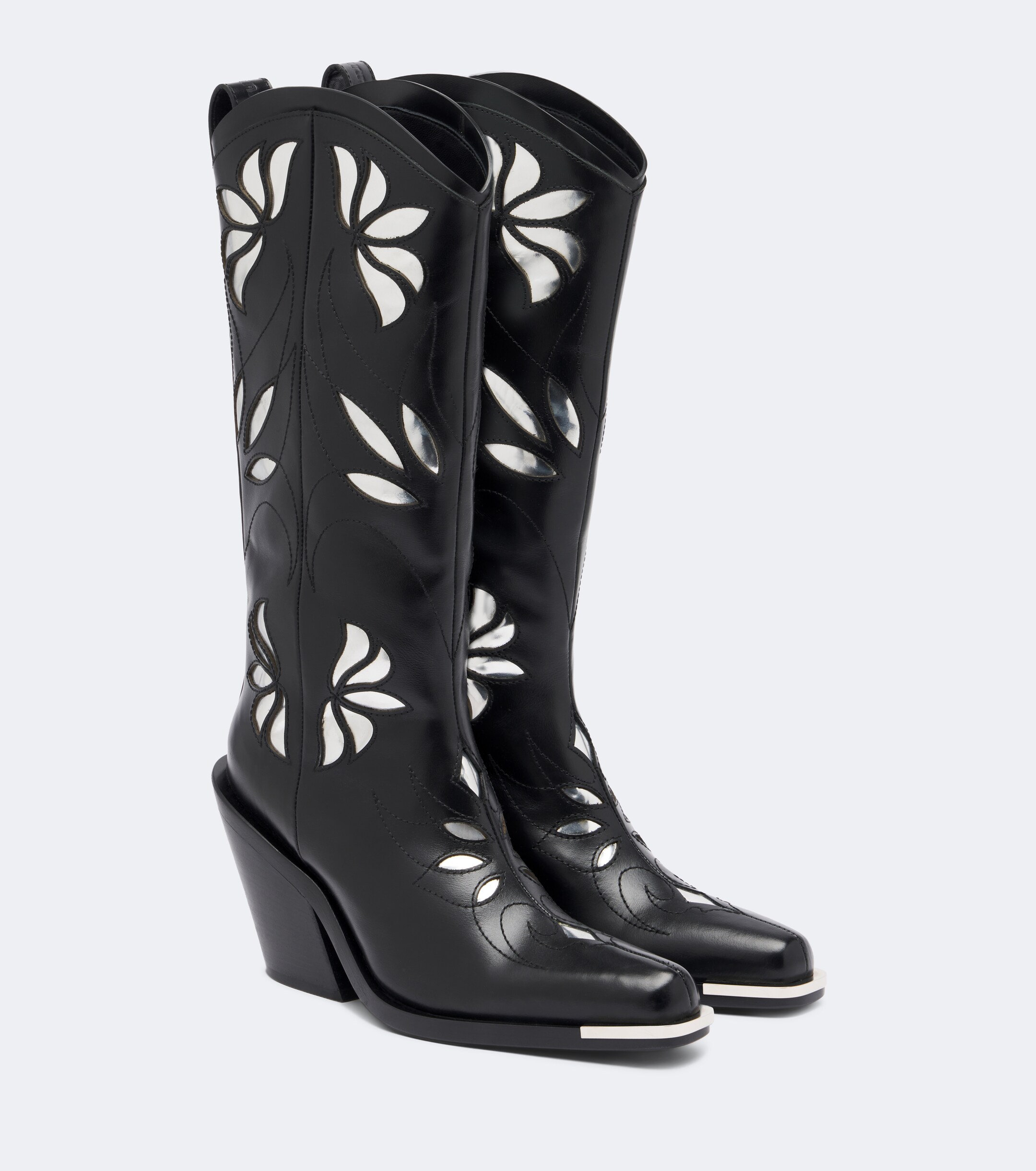 Rabanne Rabanne Leather cowboy boots